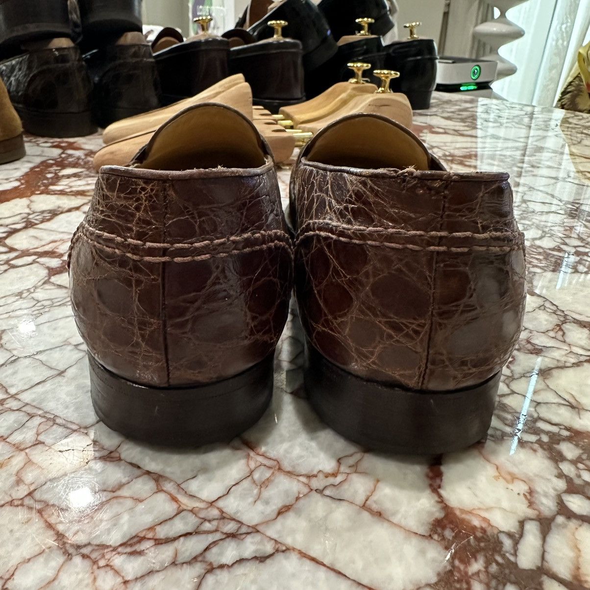 Ralph Lauren Ralph Lauren genuine crocodile loafers Size US 8.5 / EU 41-42 - 4 Thumbnail
