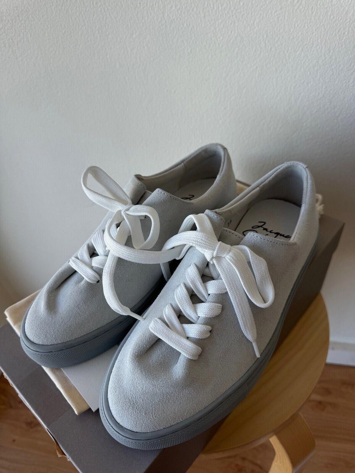 Jacques Soloviere mens jacques soloviere herve sneakers suede grey shoes 38 7 Size US 6 / EU 39 - 5 Thumbnail