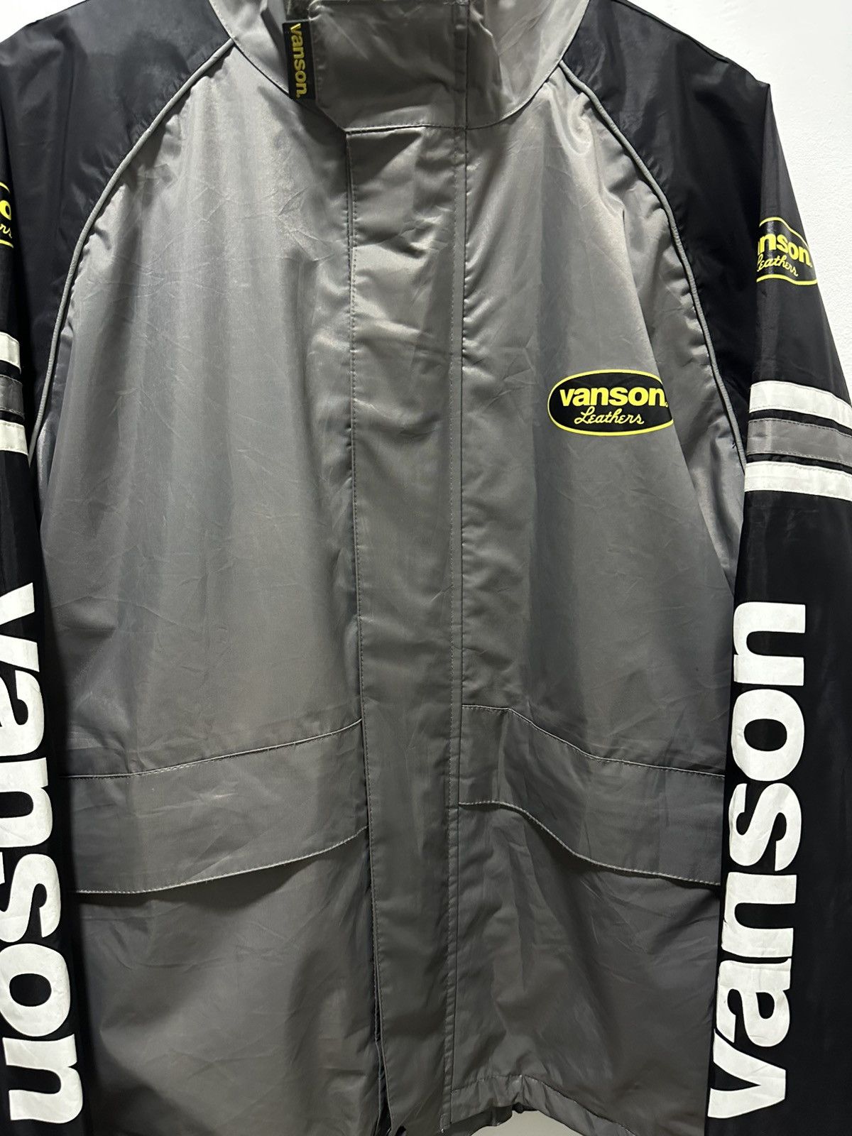 Vanson Leathers Vanson Leather Waterproff Rain Jacket Moto Racer 1 Star Size US L / EU 52-54 / 3 - 4 Thumbnail