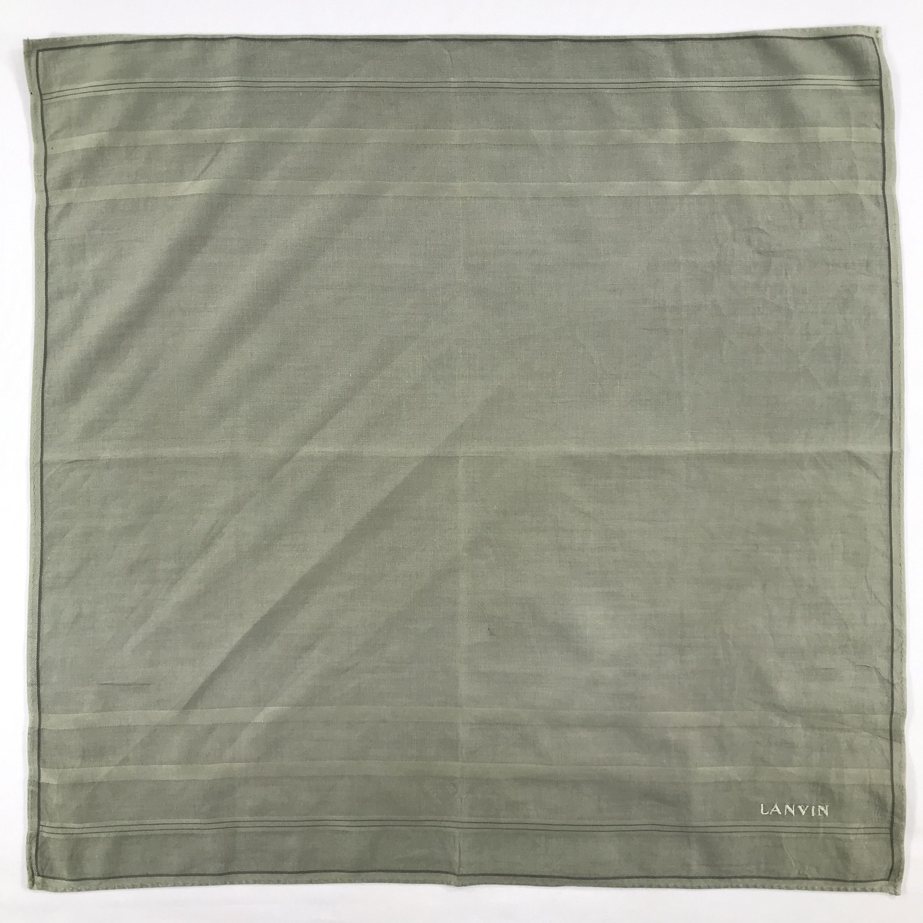 Lanvin × Vintage Lanvin Bandana / Handkerchief / Neckerchief - S2511 Size ONE SIZE - 1 Thumbnail