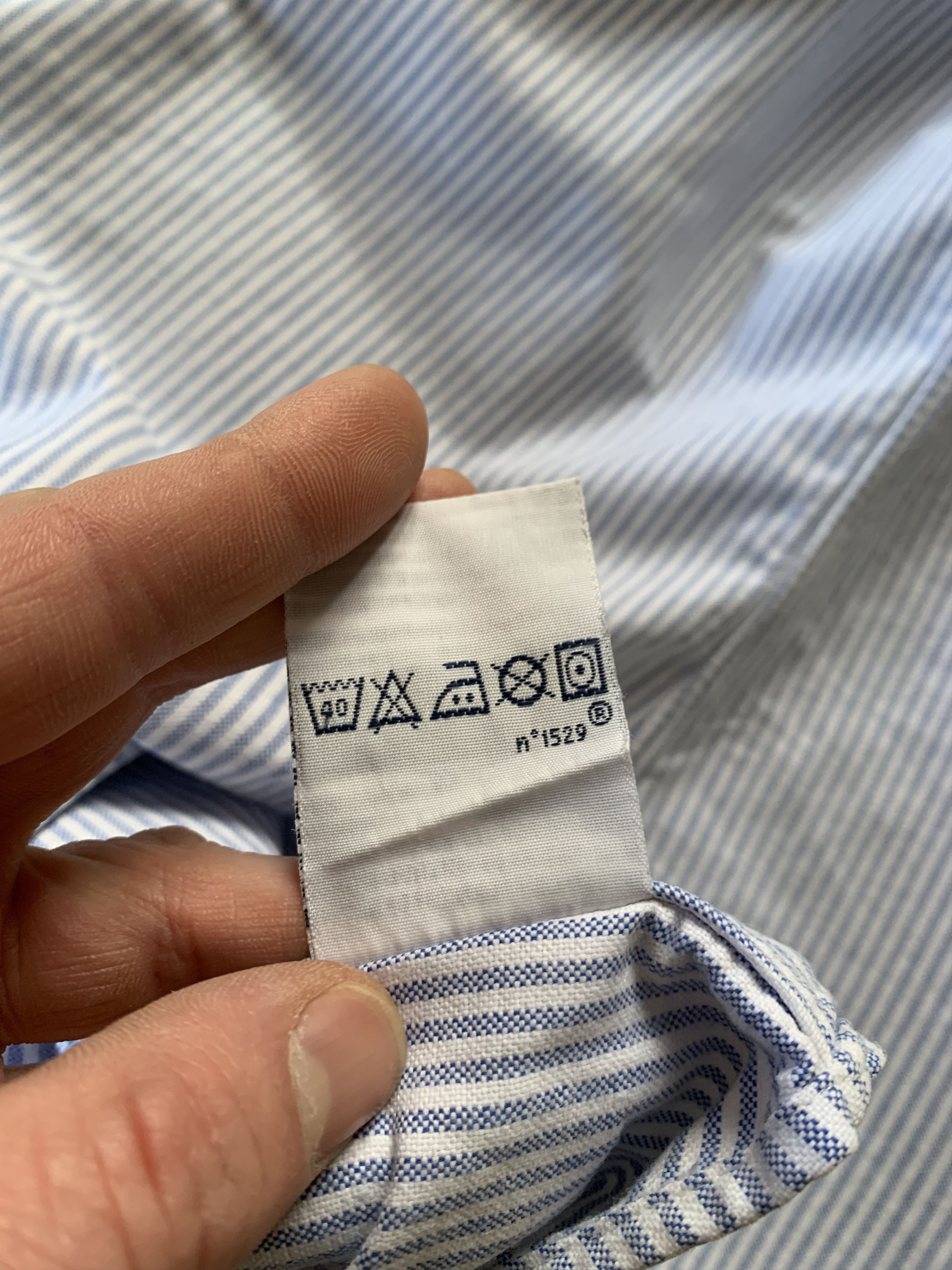 Polo Ralph Lauren × Ralph Lauren × Vintage Polo Ralph Lauren Custom Fit Long Sleeve Stripe Shirt Size US L / EU 52-54 / 3 - 8 Thumbnail