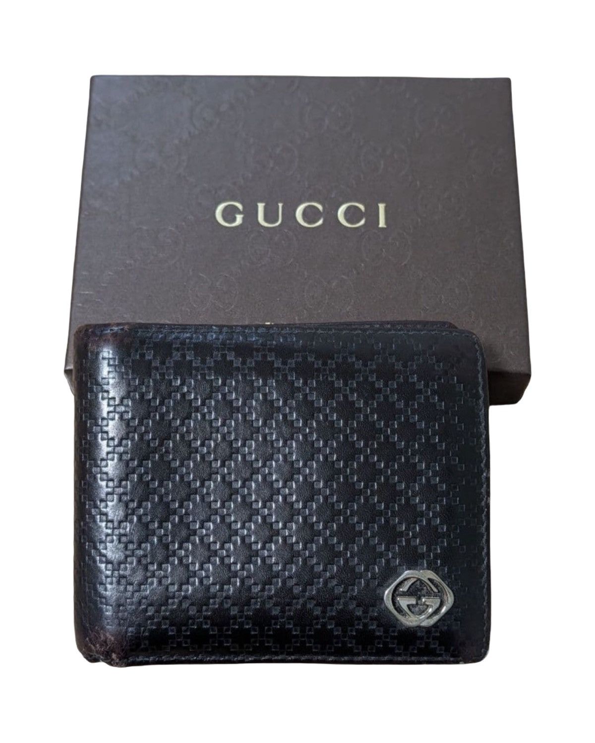 Gucci 🇮🇹MADE IN ITALY🇮🇹 GUCCI Leather Wallet Size ONE SIZE - 1 Thumbnail