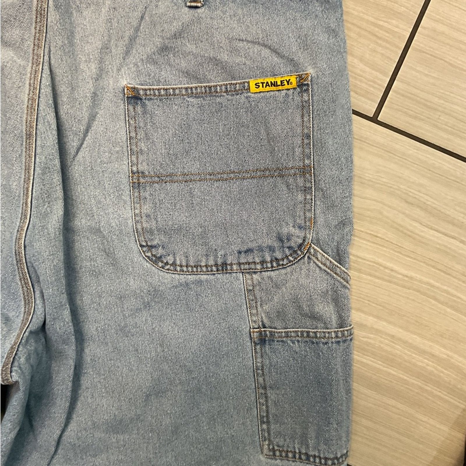 & Other Stories Stanley Light Blue Denim Shorts Size US 40 / EU 56 - 3 Thumbnail