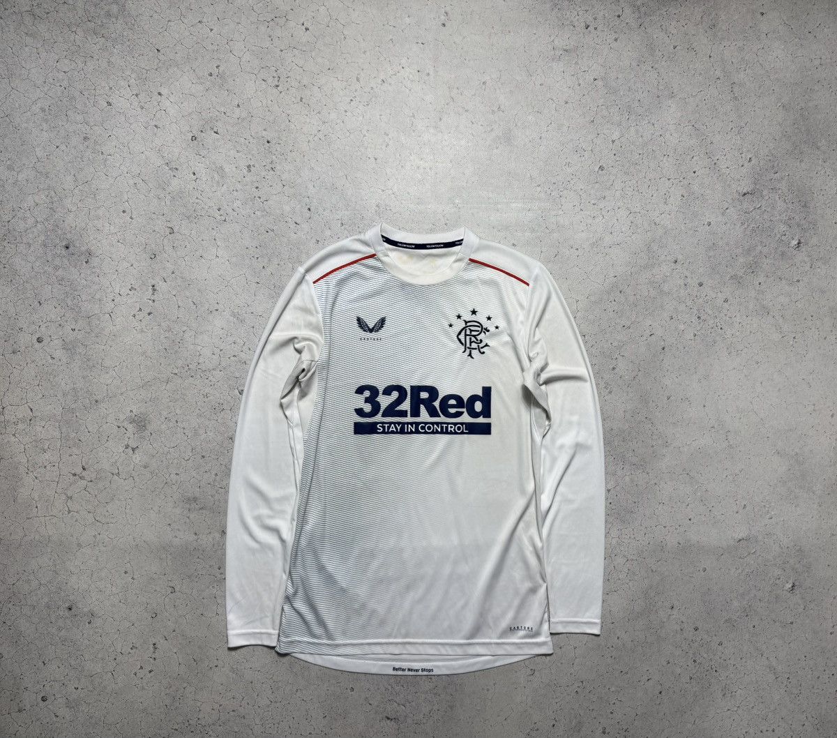 Castore Castore Glasgow Rangers 2020/2021 Soccer Jersey Long Sleeve Size US S / EU 44-46 / 1 - 1 Thumbnail