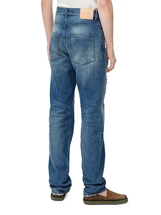 Loewe o1w1db10426 Pants in Blue Size US 42 / EU 58 - 4 Thumbnail