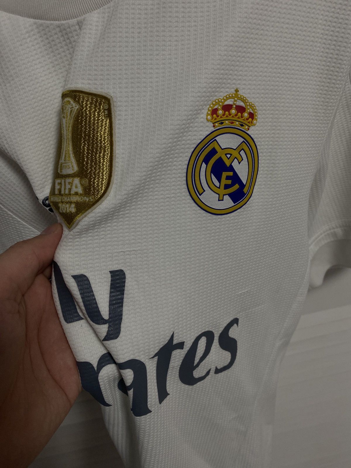 Adidas Soccer Jersey Shirt Adidas Real Madrid Home 2015 Size US M / EU 48-50 / 2 - 4 Thumbnail