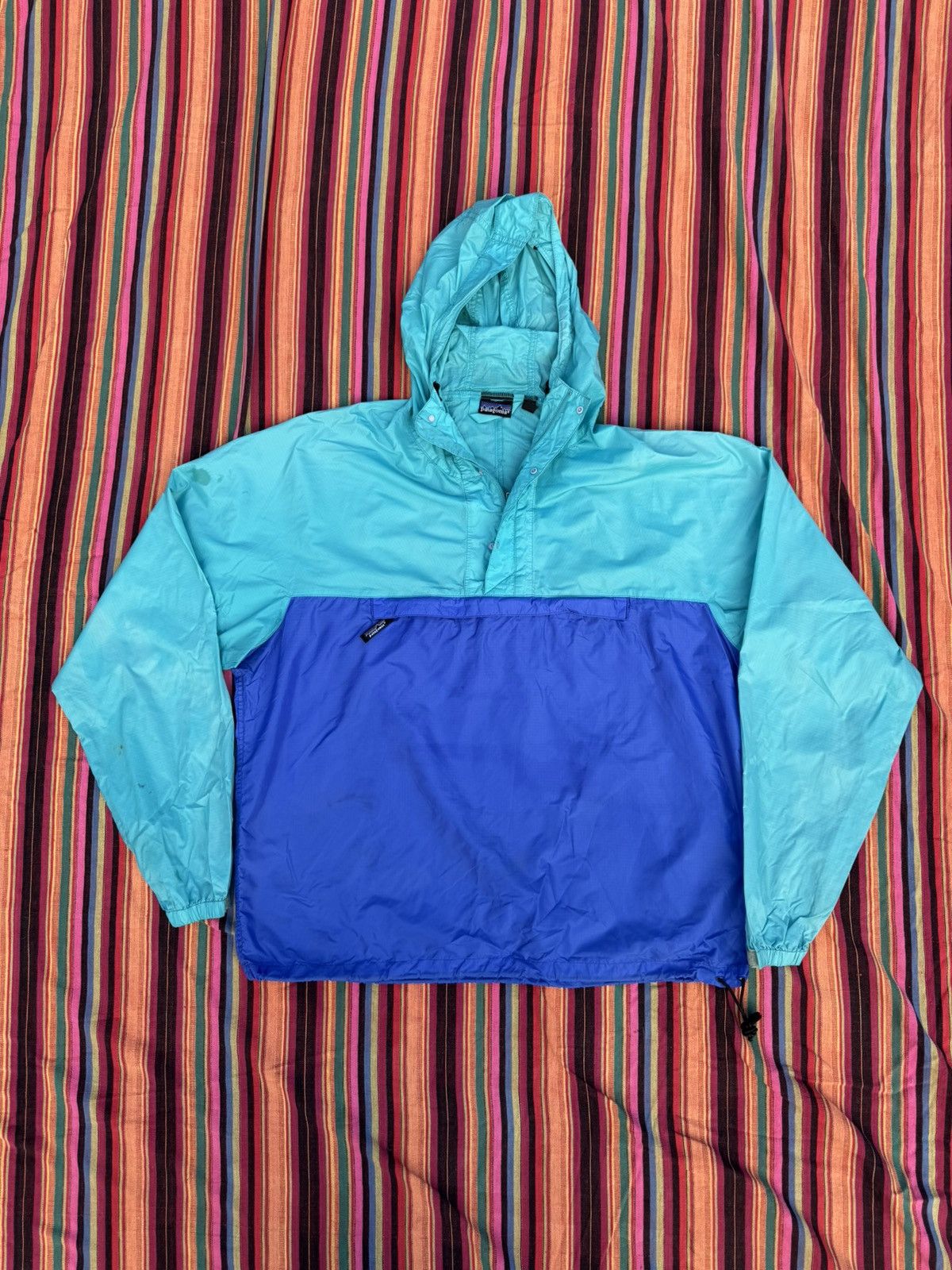 Patagonia Vintage Patagonia Lightweight Packable Anorak Jacket Size US XL / EU 56 / 4 - 1 Thumbnail