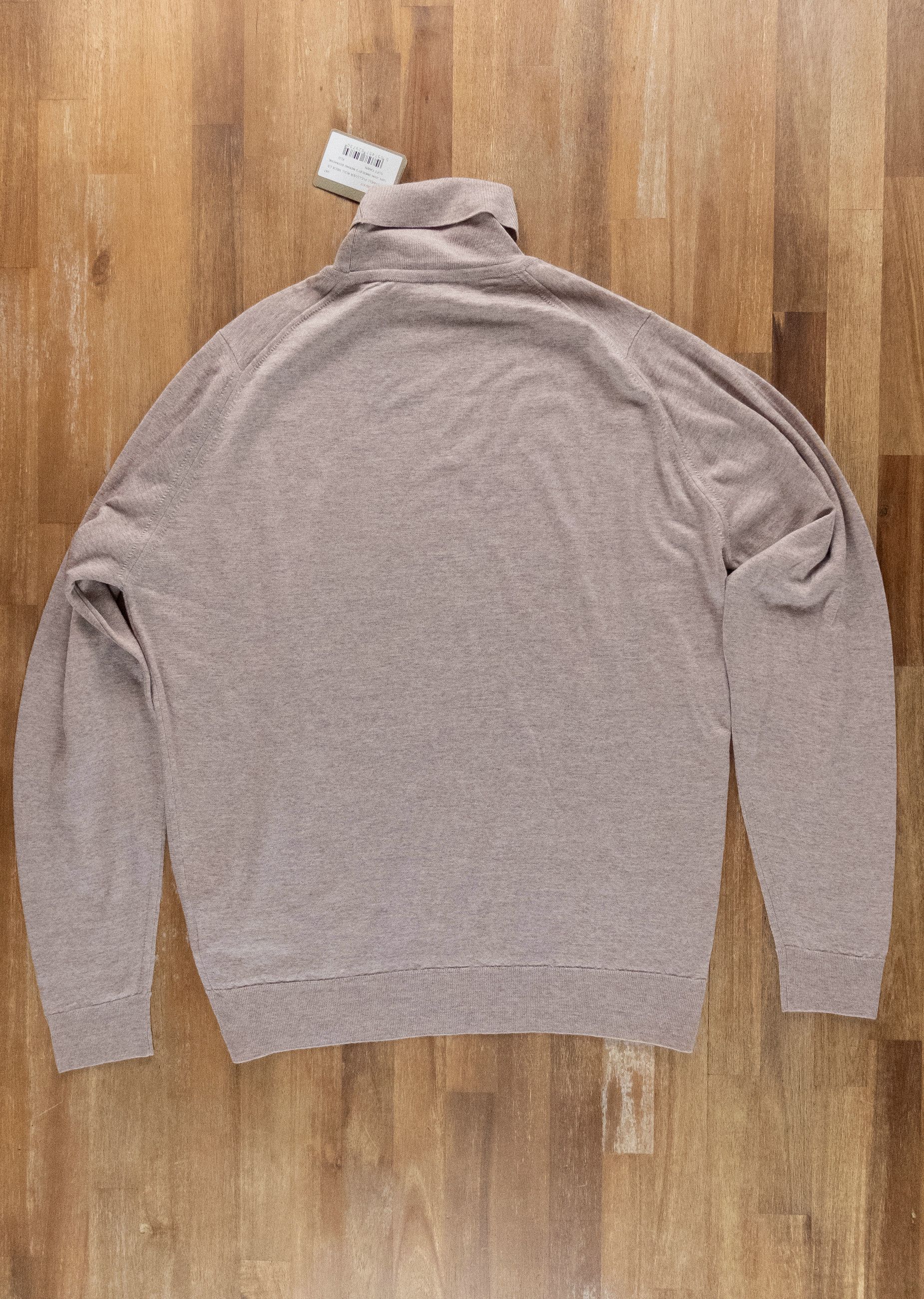 John Smedley JOHN SMEDLEY Cherwell fawn beige wool turtleneck sweater XL Size US XL / EU 56 / 4 - 9 Thumbnail