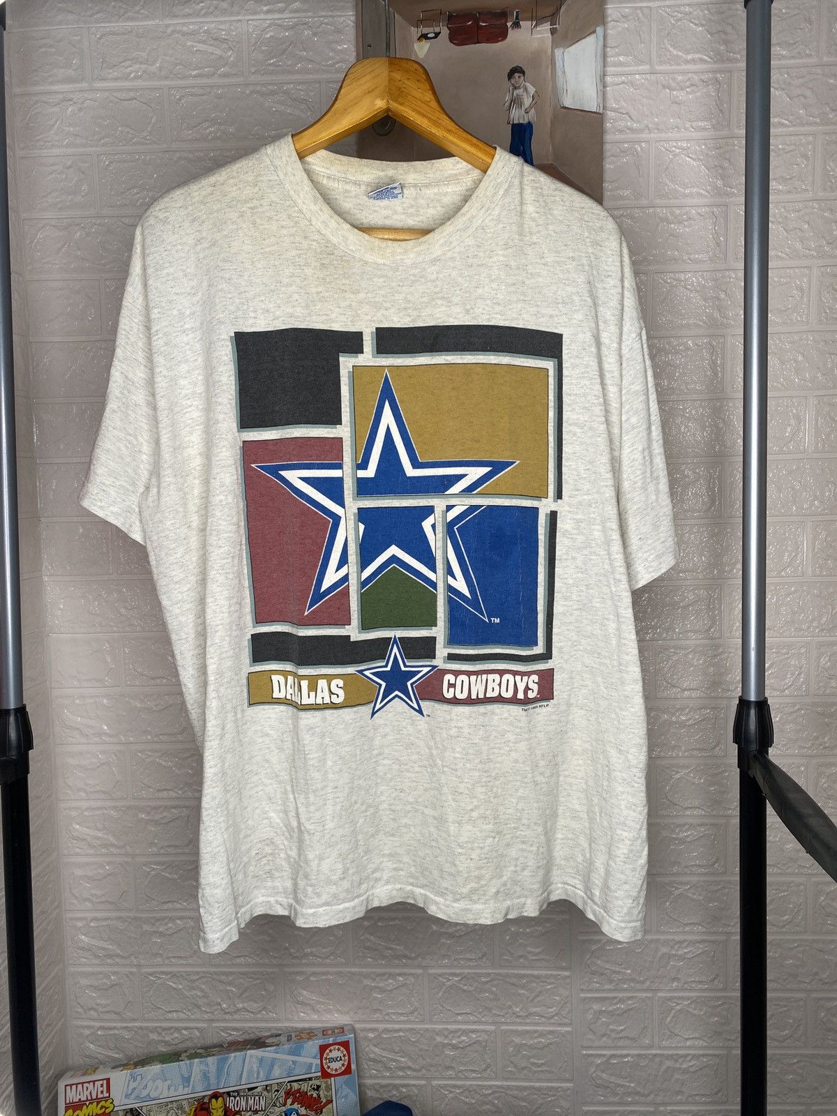 Salem Sportswear Vintage Salem 94 Dallas Cowboys NFL Football USA Souvenir Size US XL / EU 56 / 4 - 1 Thumbnail