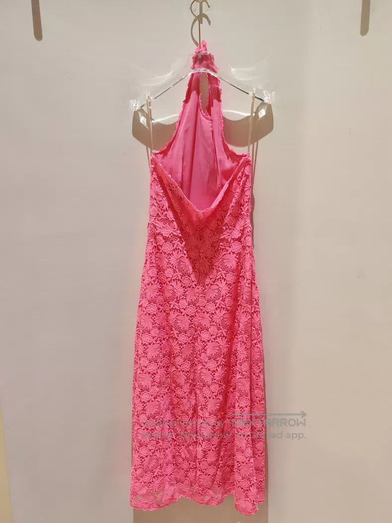 Valentino Valentino Rose red lace dress Size XS / US 0-2 / IT 36-38 - 6 Thumbnail