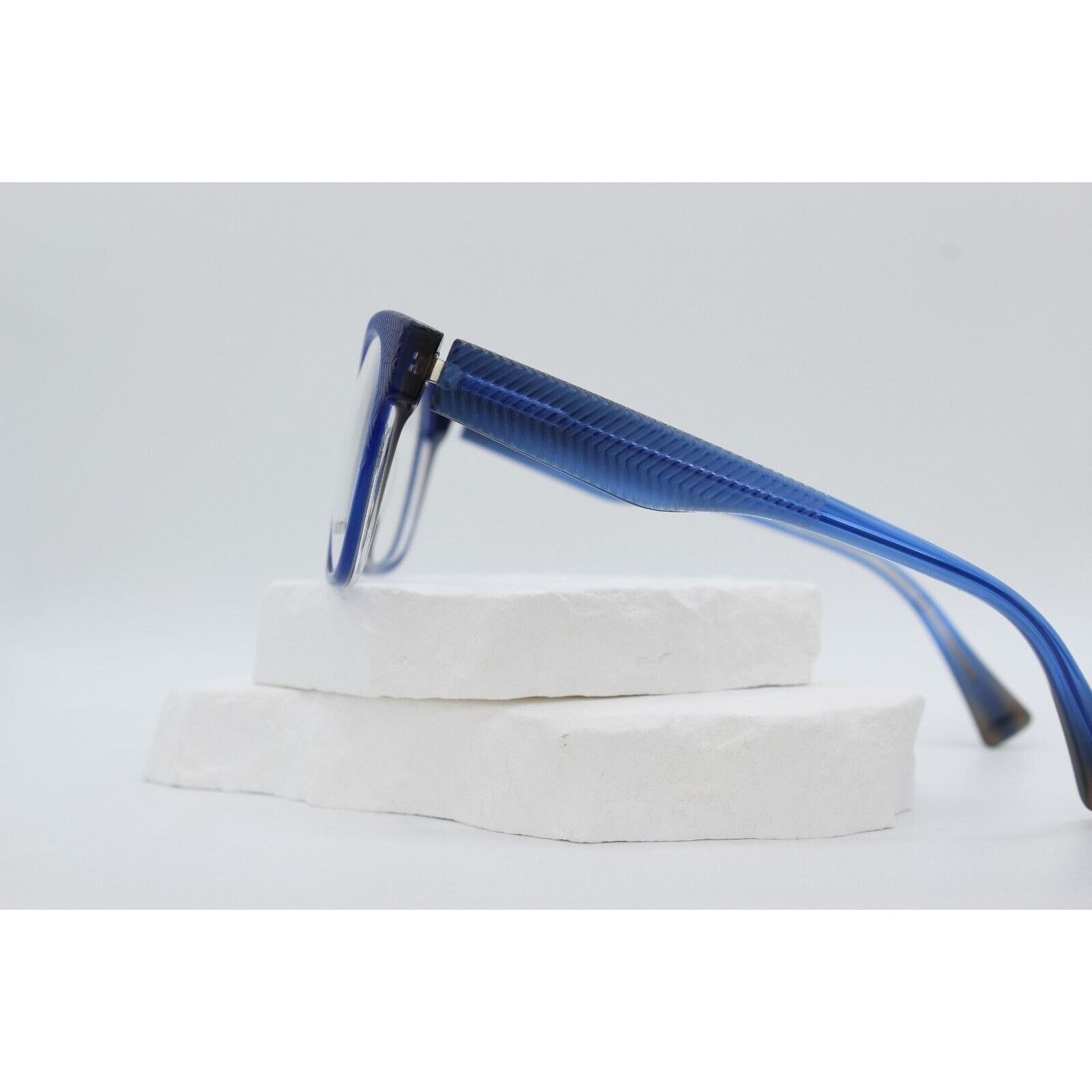 Alain Mikli Alain Mikli A03025 3413 Eyeglasses - Denim Blue Size ONE SIZE - 3 Thumbnail