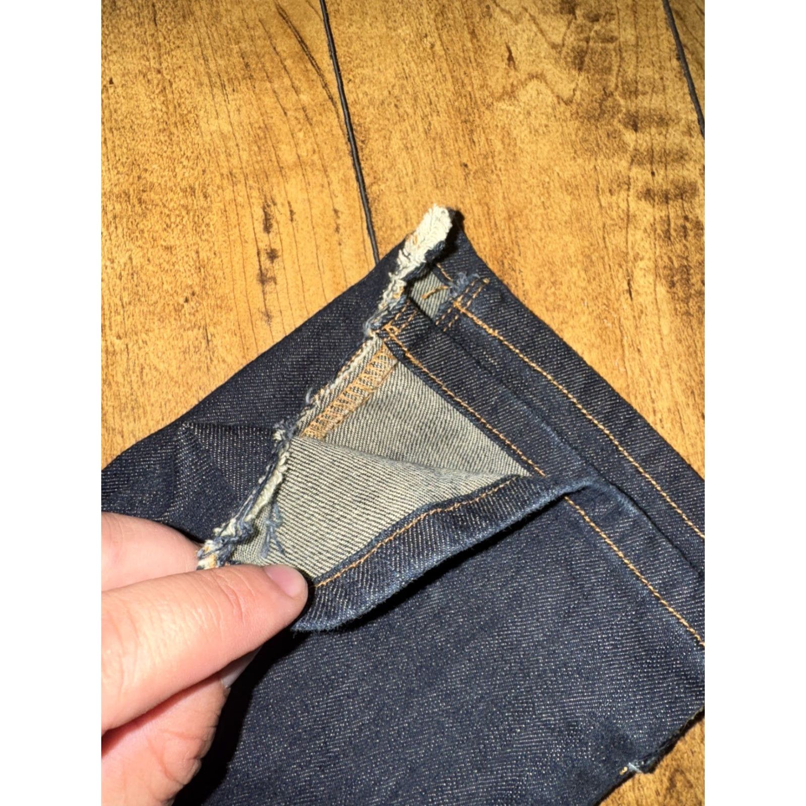 Obey VINTAGE OBEY Jeans Straight Slim Dark Wash 30x33 Mens Denim Stretch Skater Y2K Streetwear Size US 30 / EU 46 - 2 Thumbnail