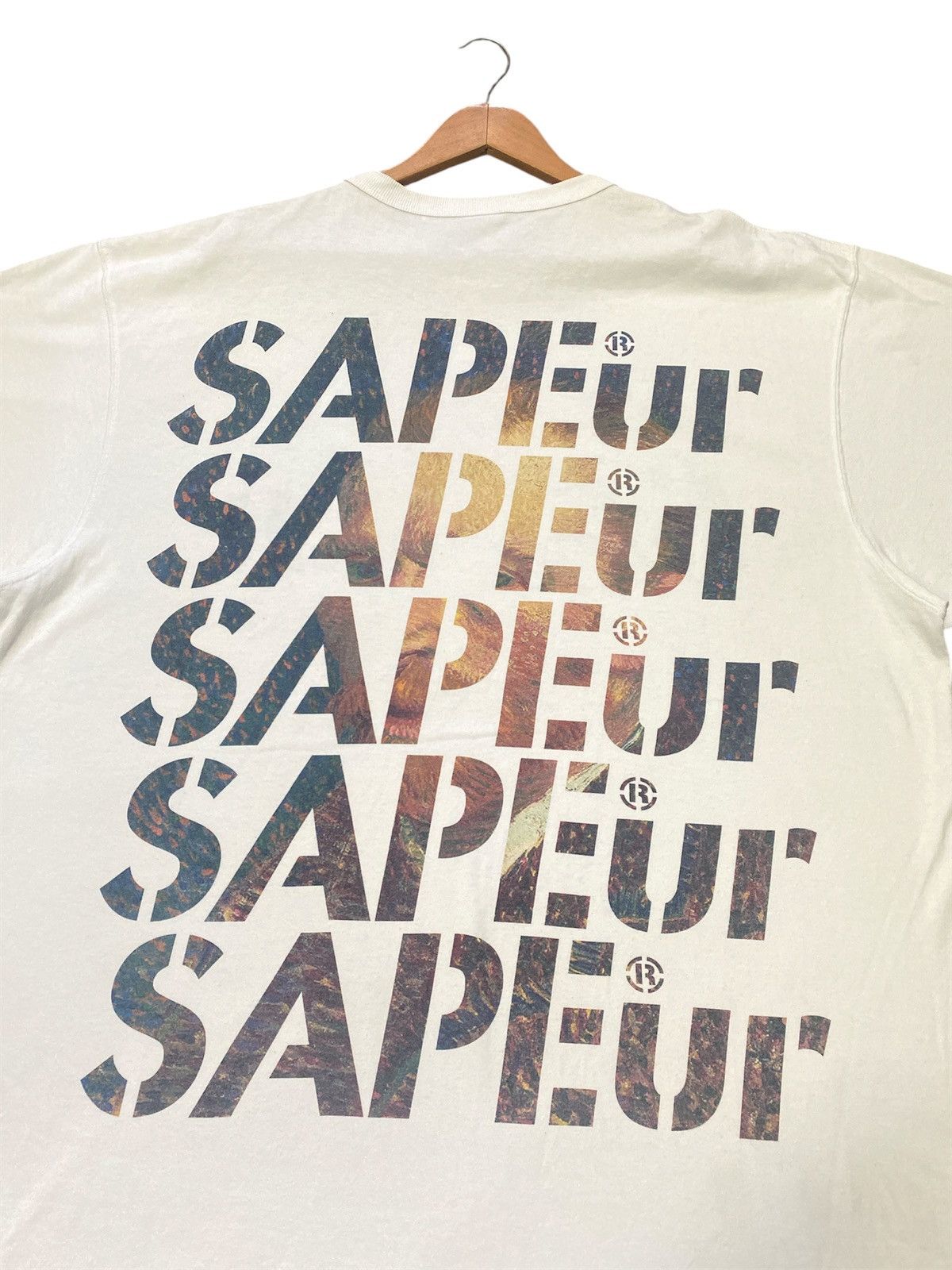 Japanese Brand × Vintage 💥RARE💥VINTAGE SAPEur MONA LISA SHIRT TEE🔥 Size US XXL / EU 58 / 5 - 3 Thumbnail