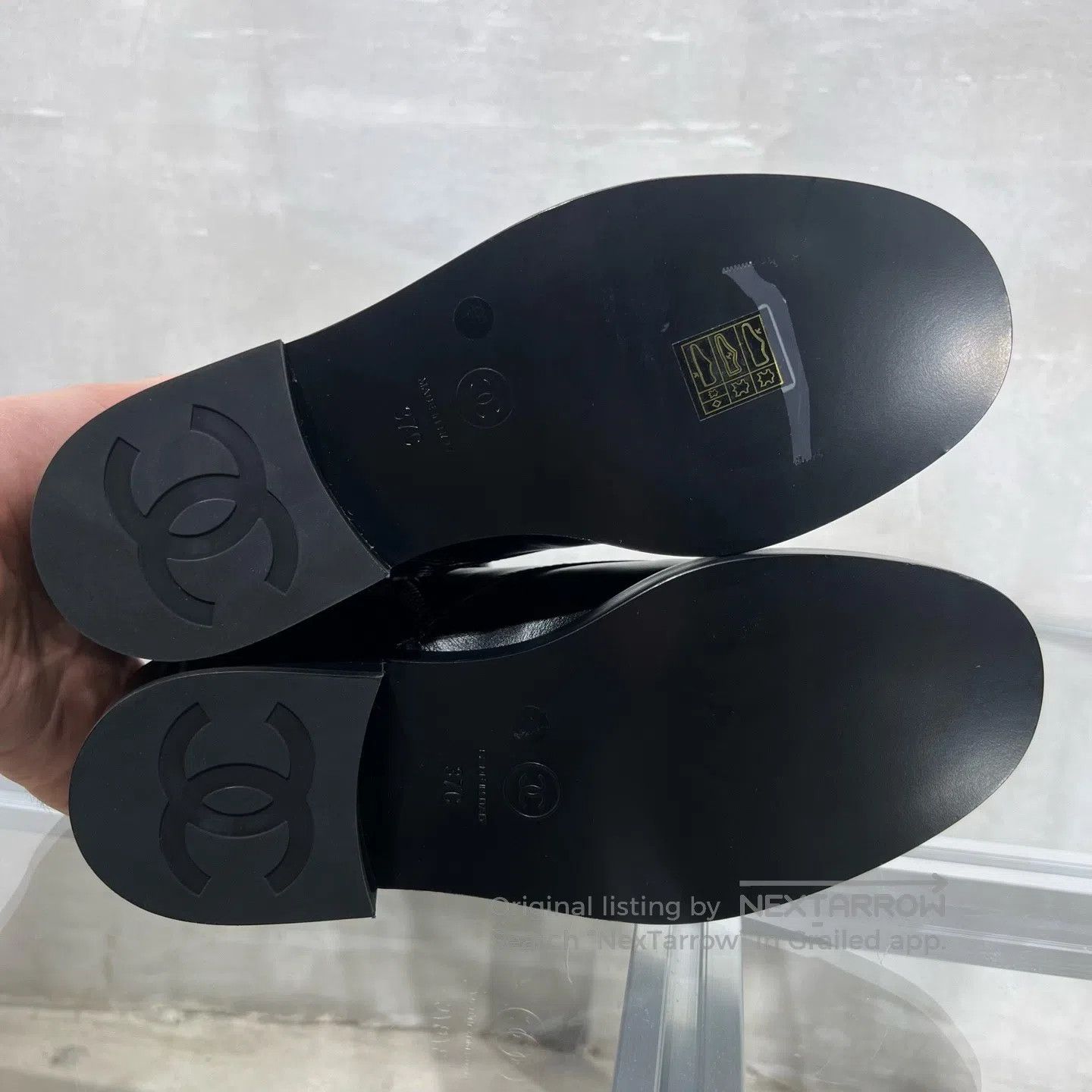 Chanel Chanel Black combat boots Size US 6.5 / IT 36.5 - 7 Thumbnail
