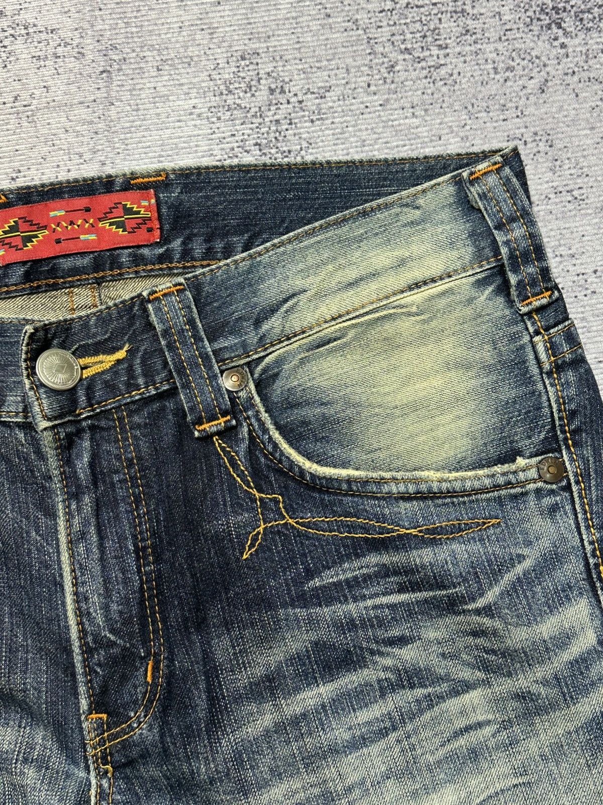 Edwin Edwin 503 Blue Trip Washed Bobcut Denim Size US 32 / EU 48 - 7 Thumbnail