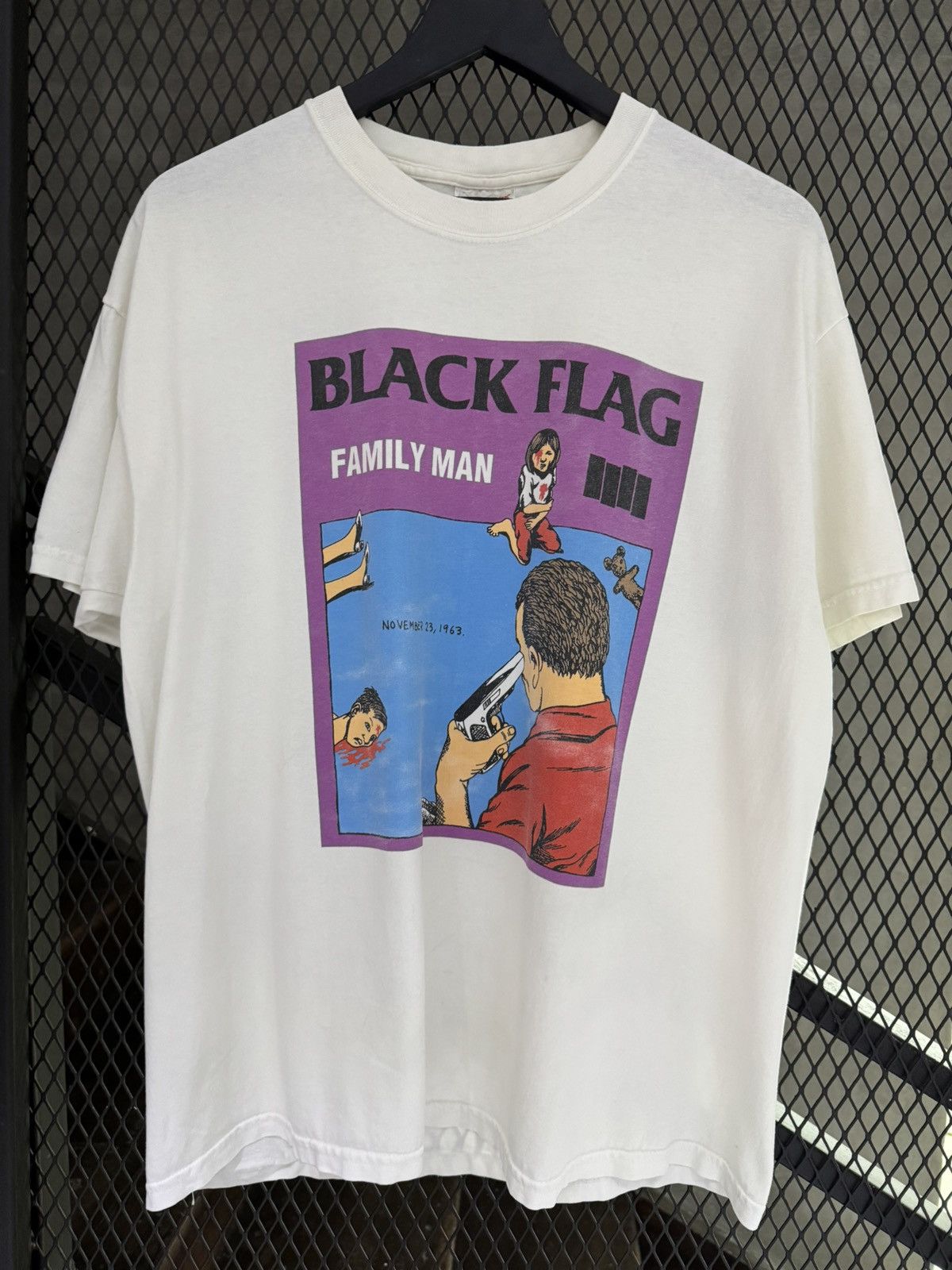 Band Tees × Black Flag × Vintage Vintage RARE 1990s Black Flag 
