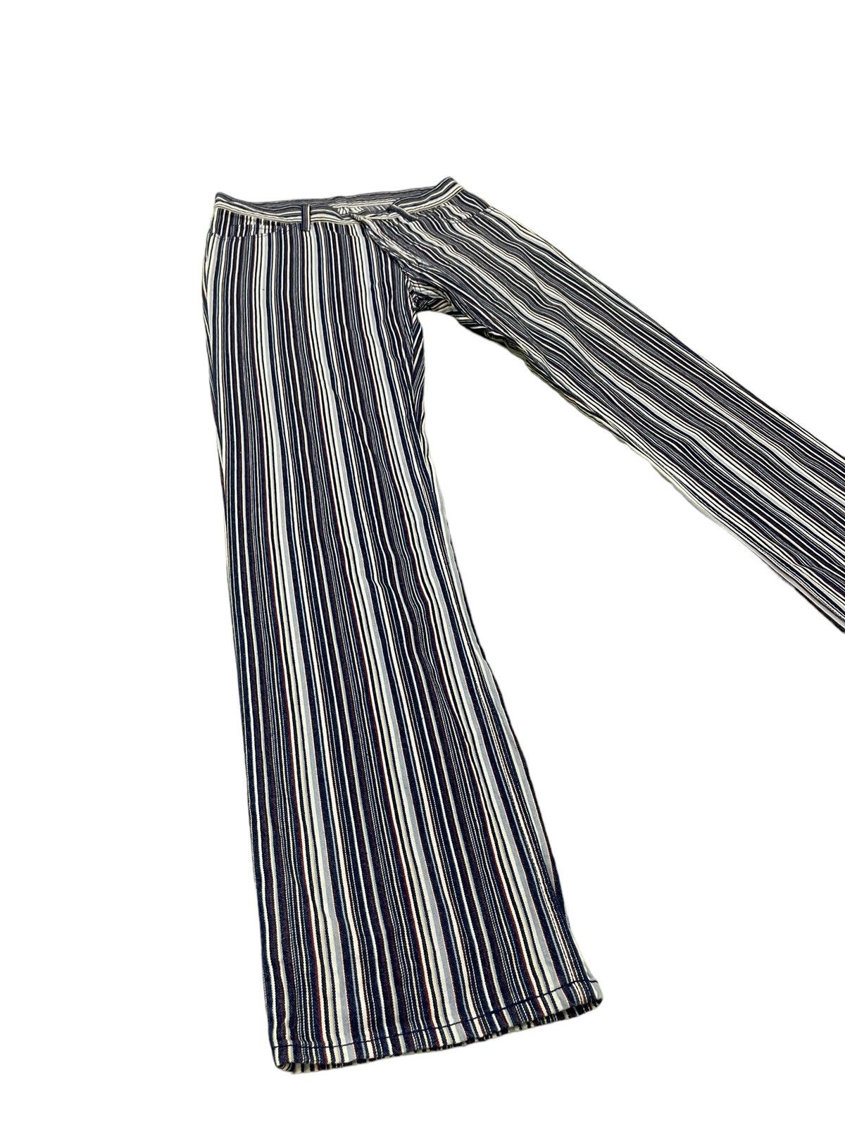 Japanese Brand Striped Jeans Les Vis A Bois Japan Regular Straight 7🟦7 Size US 30 / EU 46 - 2 Thumbnail