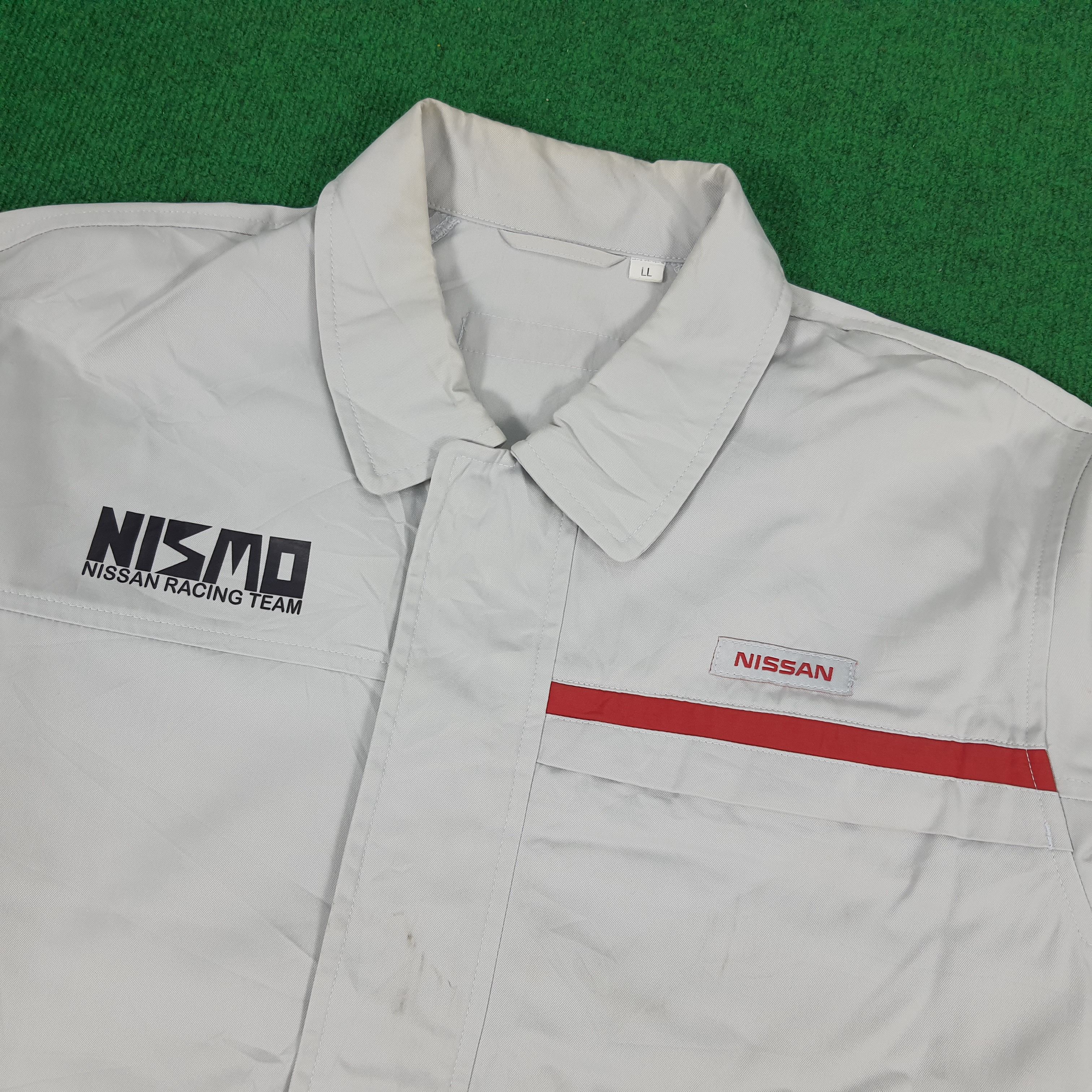 Japanese Brand Vintage NISMO Nissan Racing Team Japan Workwear Jacket Size US L / EU 52-54 / 3 - 4 Thumbnail