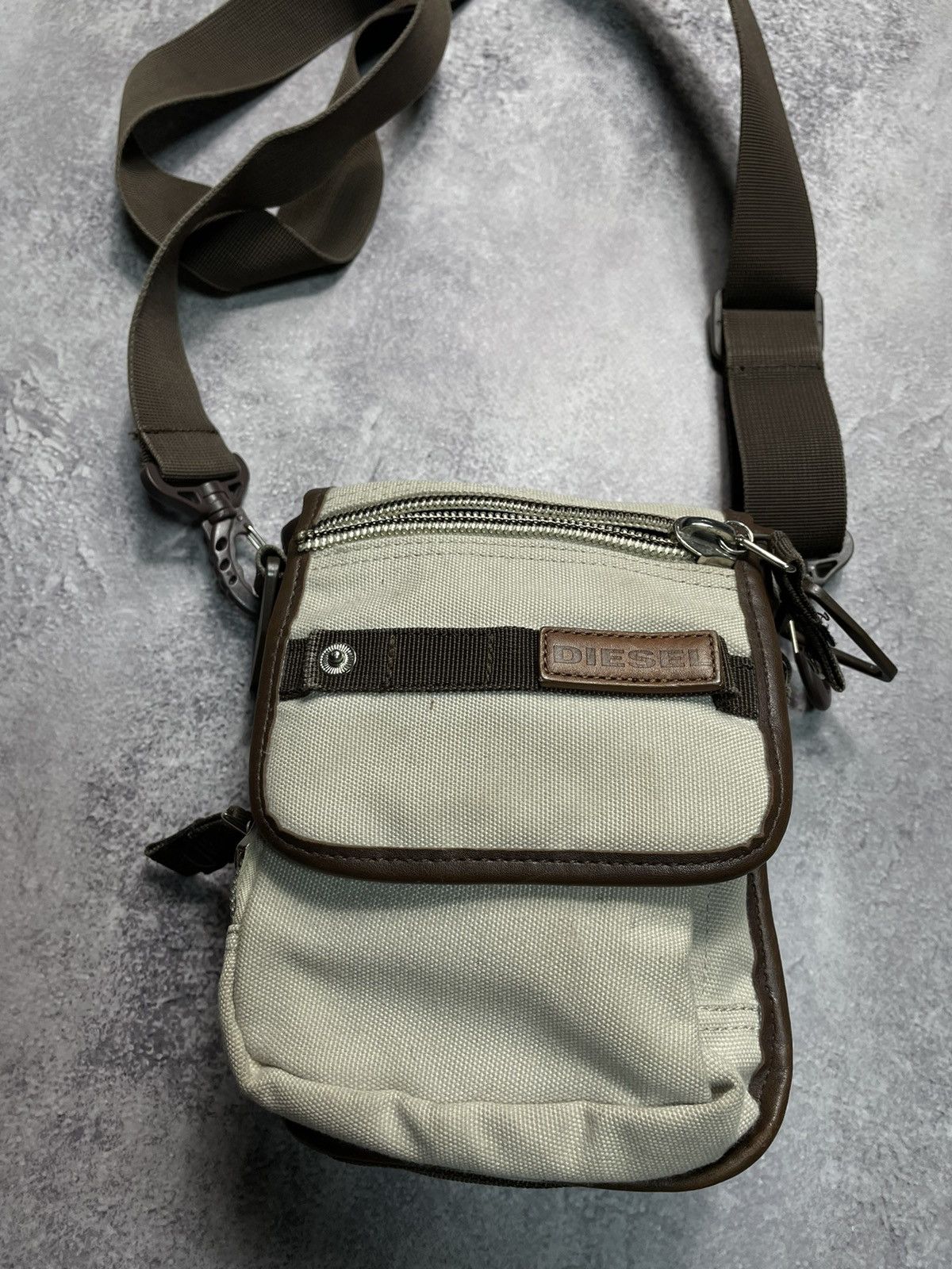 Diesel Diesel Vtg Multi Pocket Sling Bag Y2K Gorpcore Archive Size ONE SIZE - 2 Thumbnail