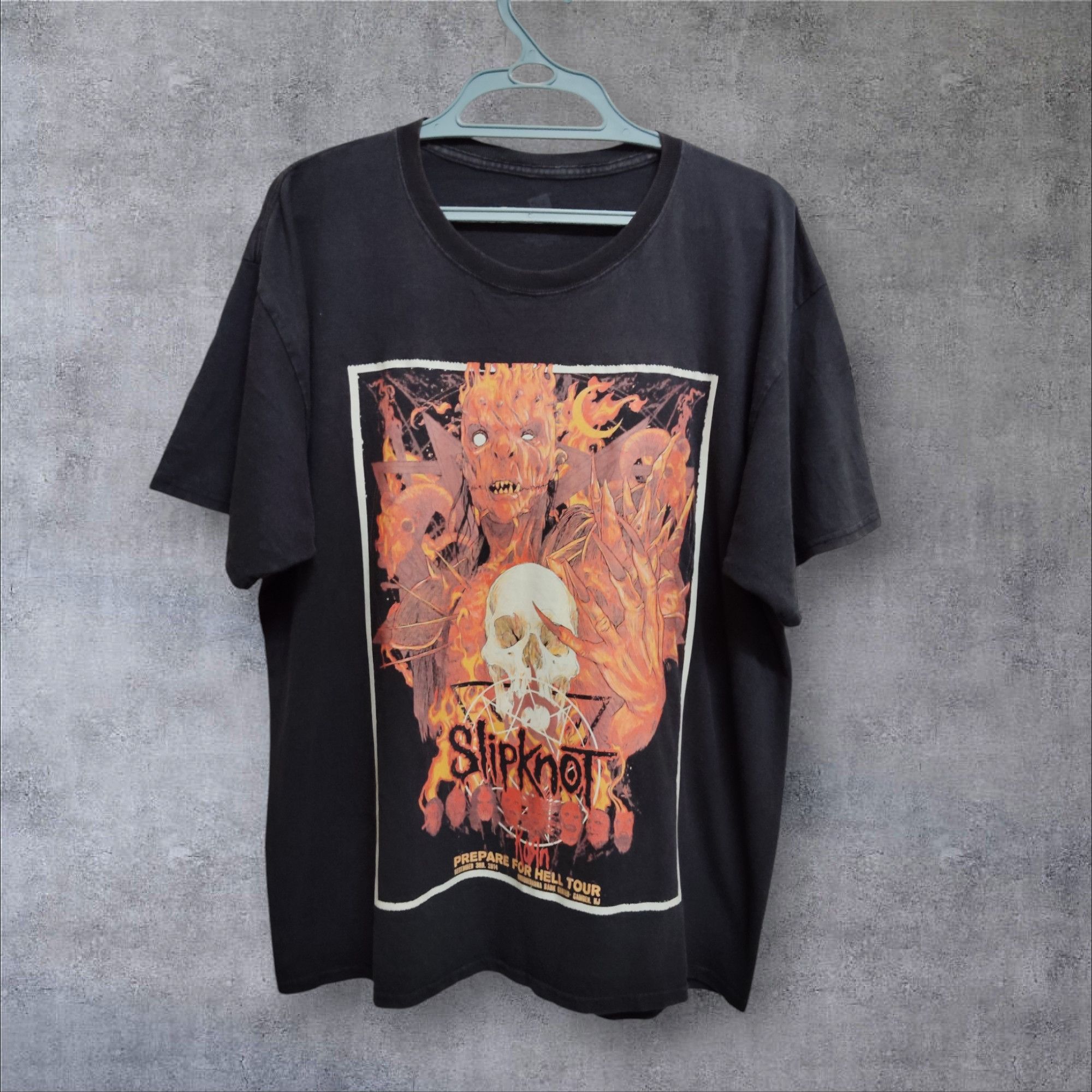 Band Tees SLIPKNOT BIG PRINTED T-SHIRT Size US L / EU 52-54 / 3 - 2 Thumbnail