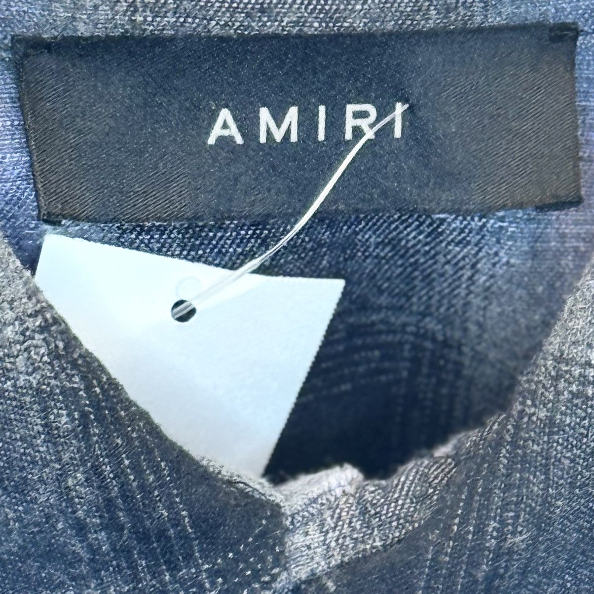 Amiri Amiri Plaid Logo Shirt Size US S / EU 44-46 / 1 - 3 Thumbnail