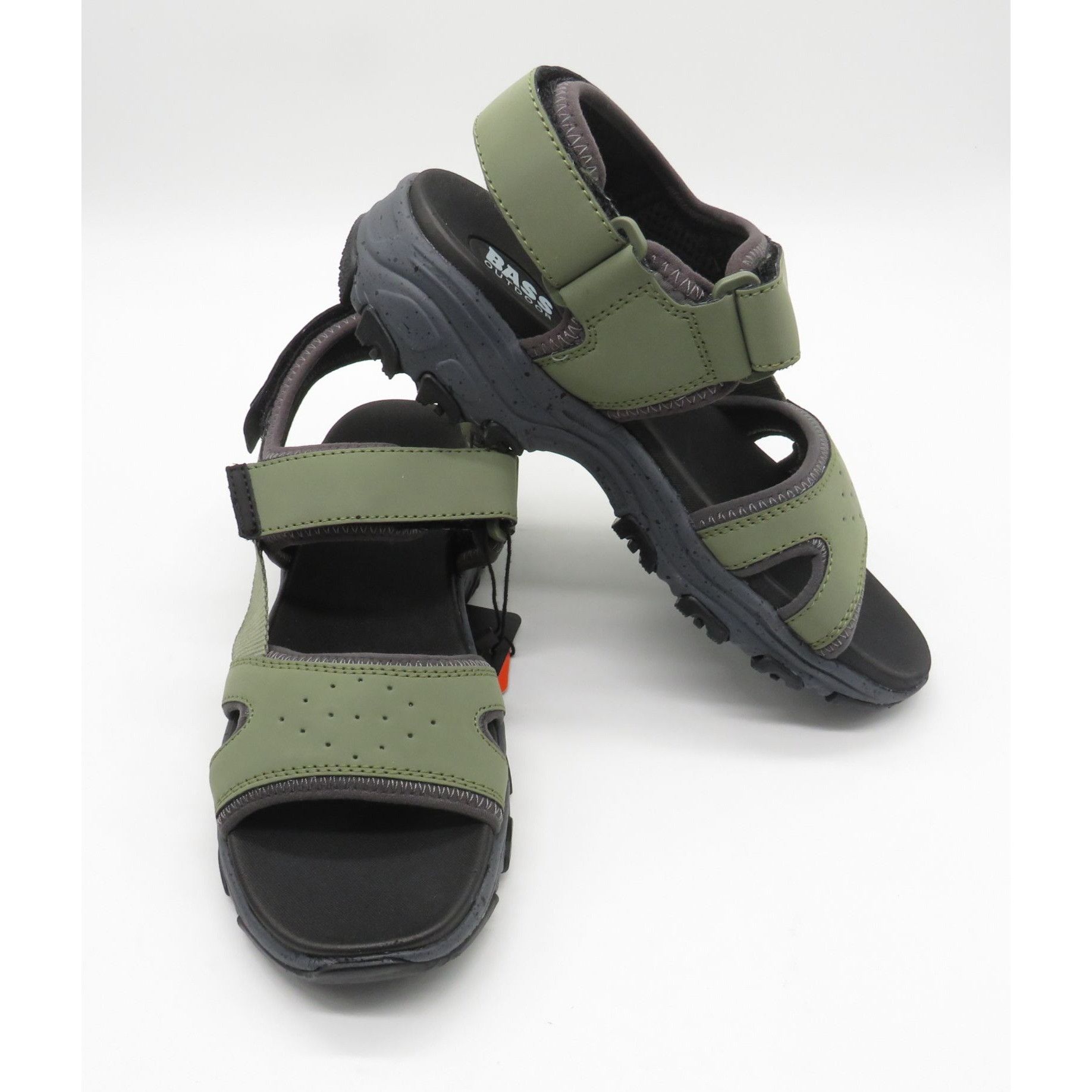 Other Bass Outdoor Women's Green Hiking Sandals 7 Adjustable Strap Size US 7 / IT 37 - 3 Thumbnail