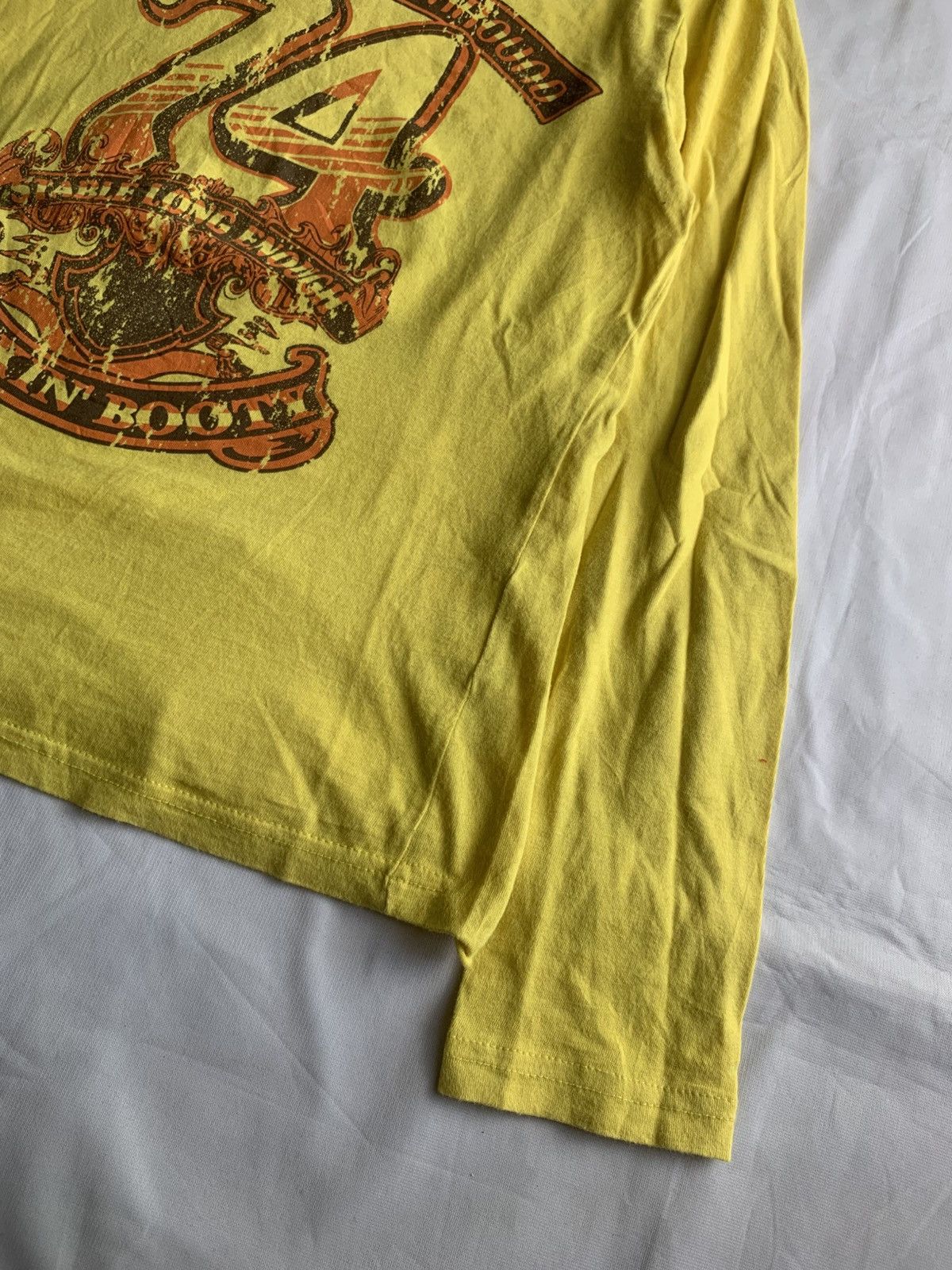 Andy Warhol × Hysteric Glamour Japanese Olive Hunter Poem Motorcycle Longsleeve Tee Size US M / EU 48-50 / 2 - 2 Thumbnail