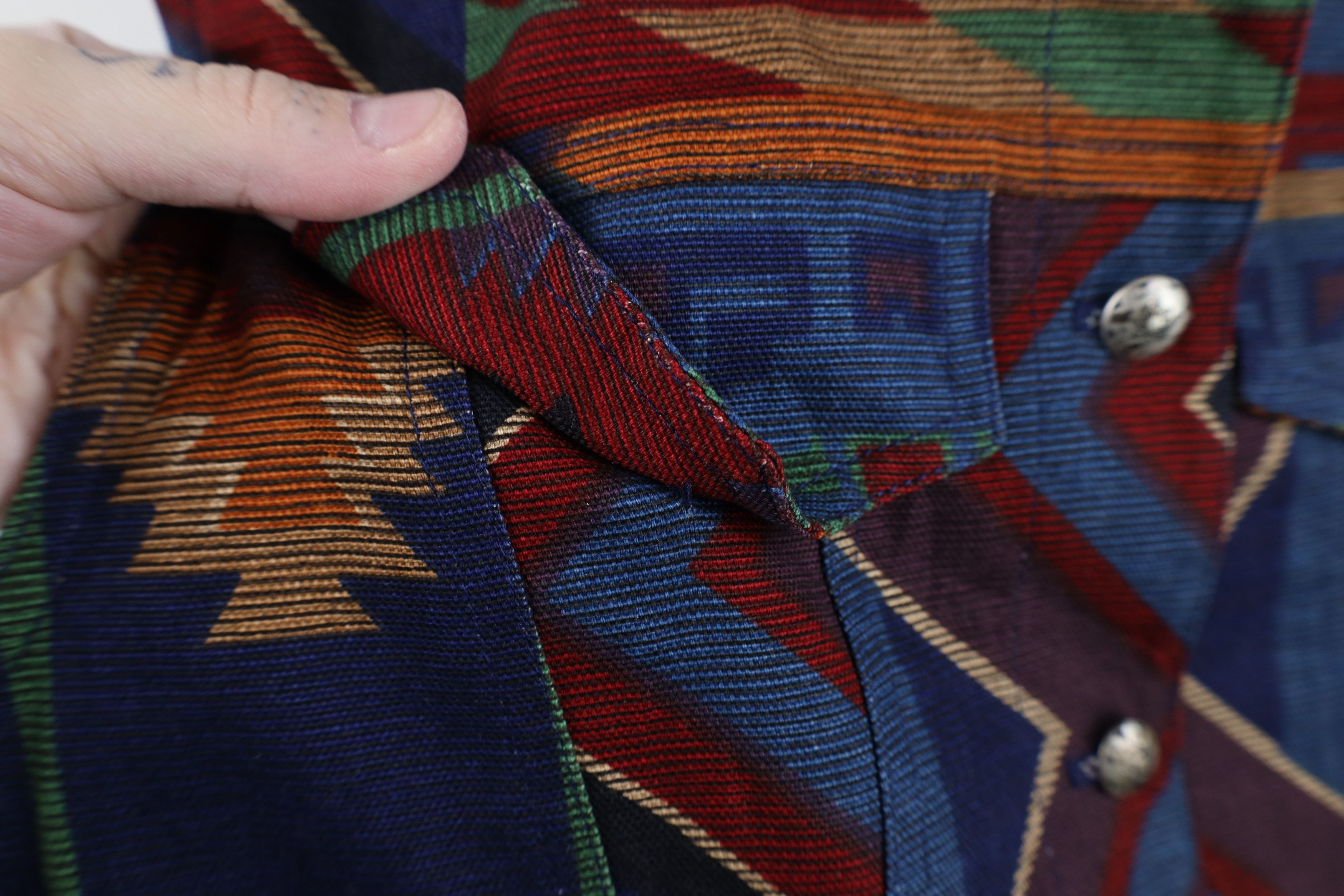 Vintage Vintage 90s Streetwear Southwestern Cowgirl Vest Jacket Size M / US 6-8 / IT 42-44 - 5 Thumbnail