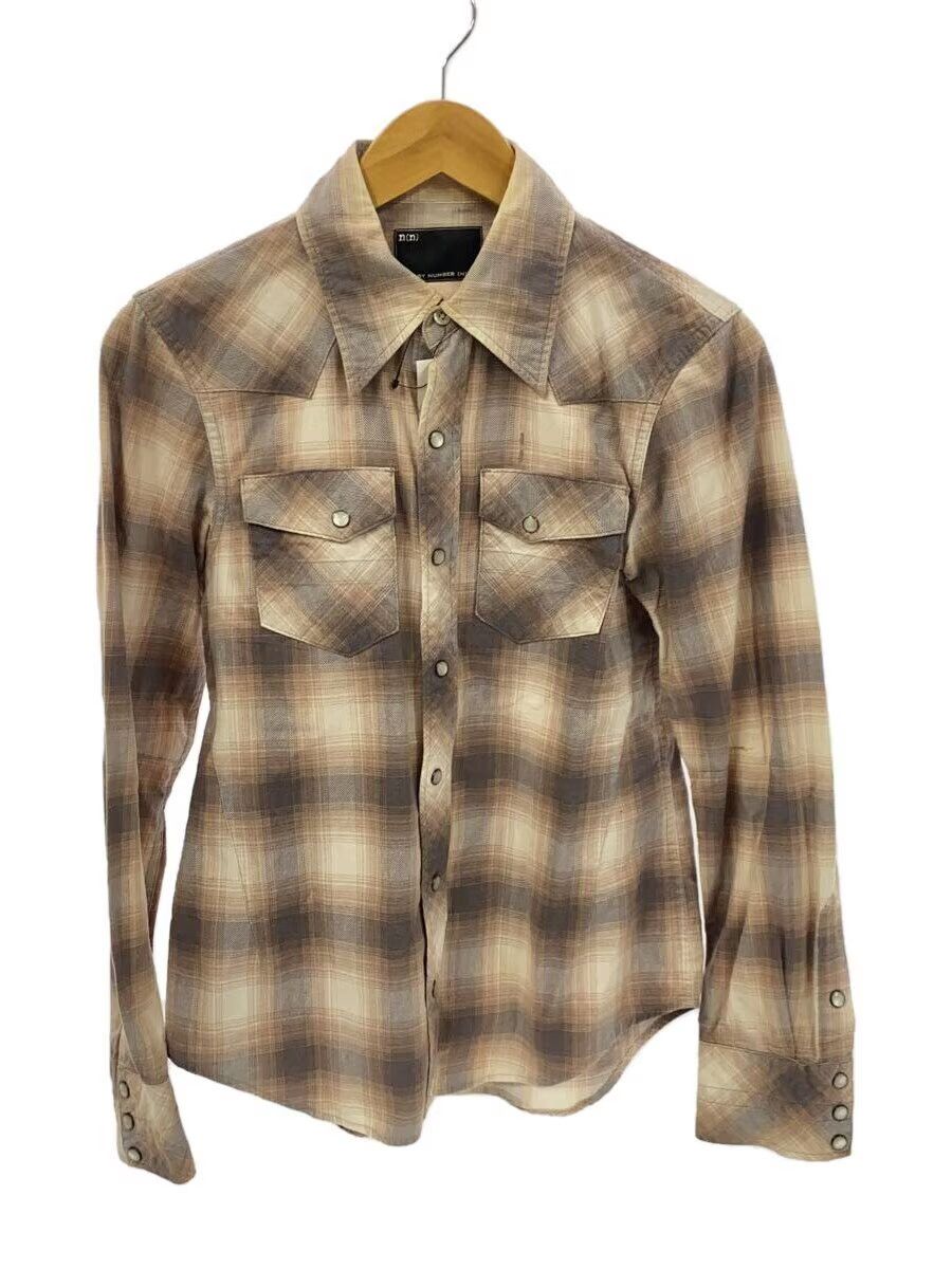 Number (N)ine Plaid Western Button Shirt Size US M / EU 48-50 / 2 - 1 Thumbnail