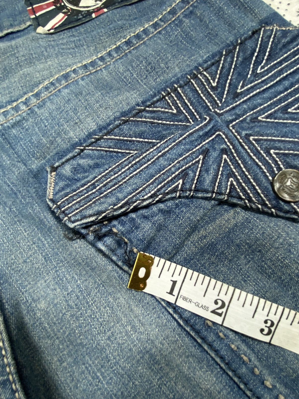 Hysteric Glamour × PPFM Extremely Patina Look Denim By Monarchy Jeans Size US 34 / EU 50 - 10 Thumbnail