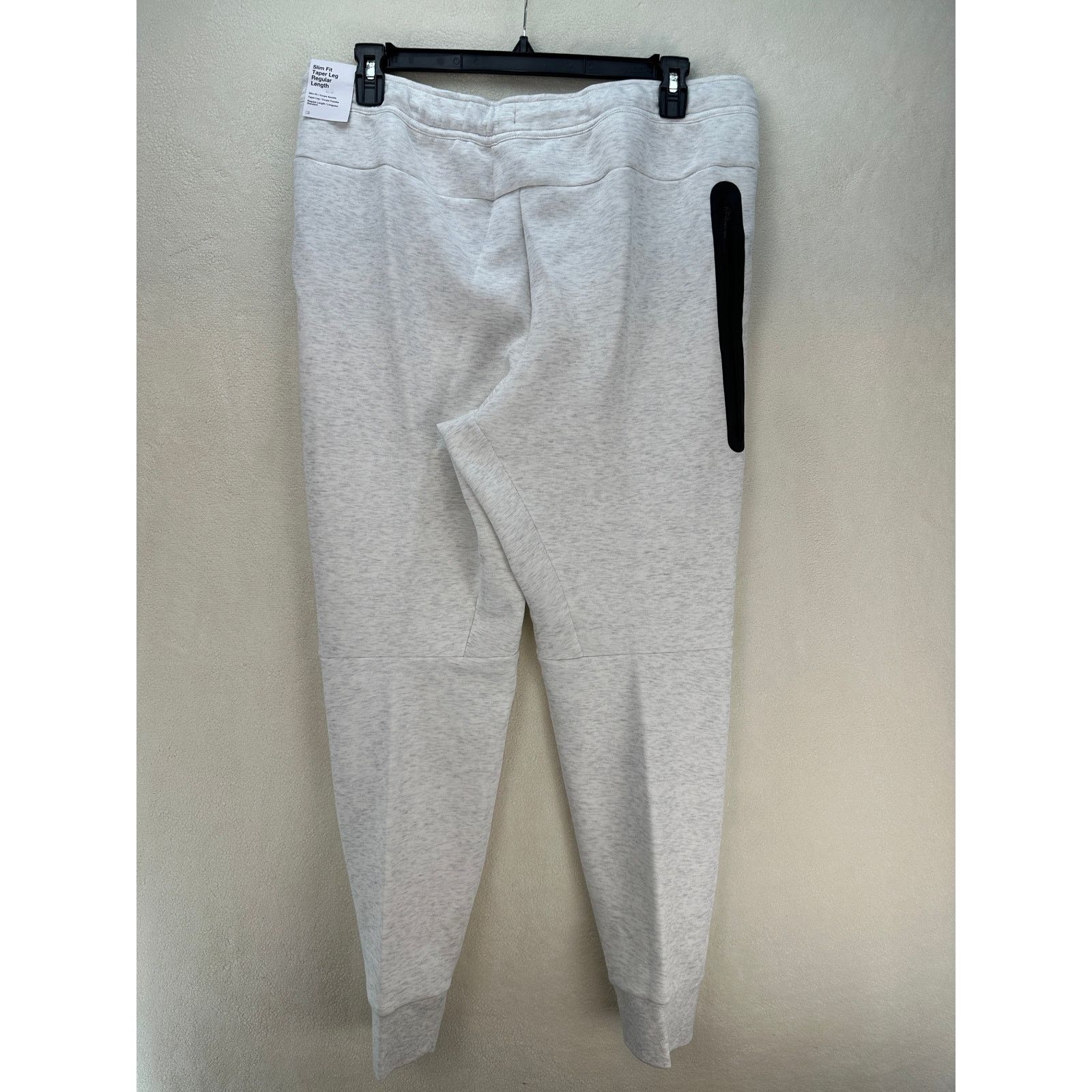 Nike NIKE MEN'S XXL TECH FLEECE JOGGER BIRCH HEATHER HV0959-051 Size US 40 / EU 56 - 4 Thumbnail