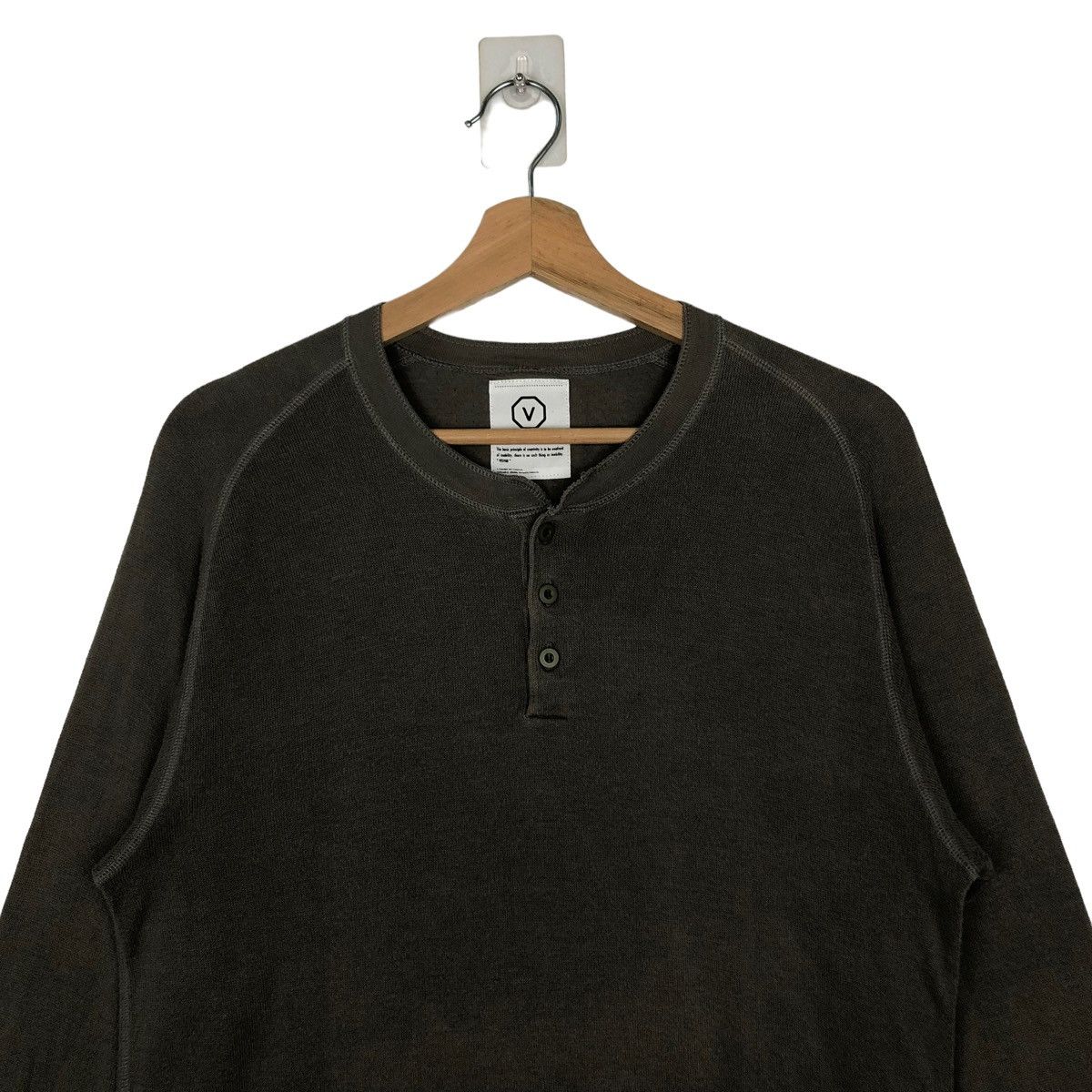 Visvim JUMBO SWEAT COTTON SWEATSHIRT Size US M / EU 48-50 / 2 - 2 Thumbnail