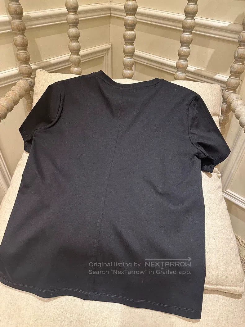 The Row The row Black short-sleeved T-shirt Size M / US 6-8 / IT 42-44 - 2 Thumbnail