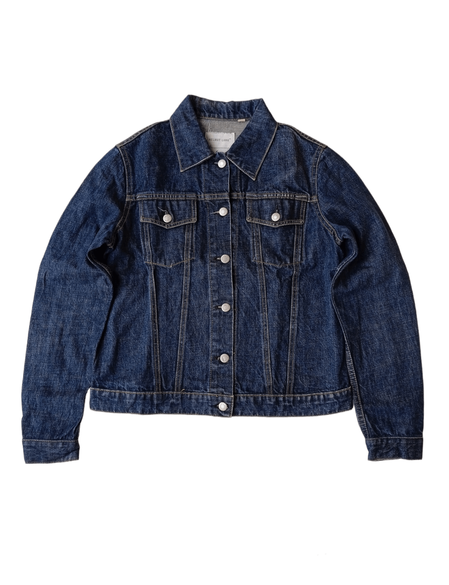 image of Vintage Helmut Lang Denim Jacket, Men's (Size Small)