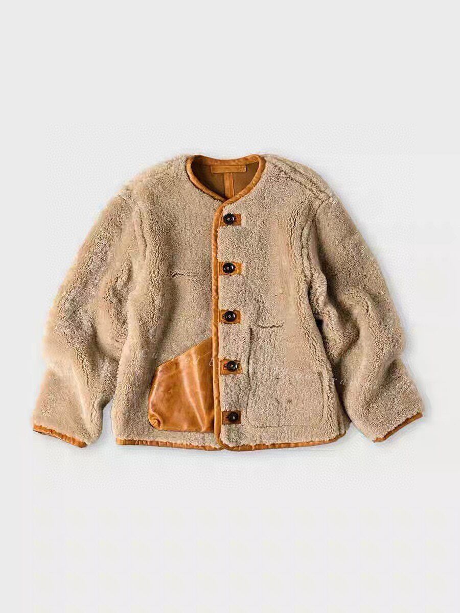45rpm 45R Unisex 2way Sheepskin Coat S Size US S / EU 44-46 / 1 - 1 Thumbnail