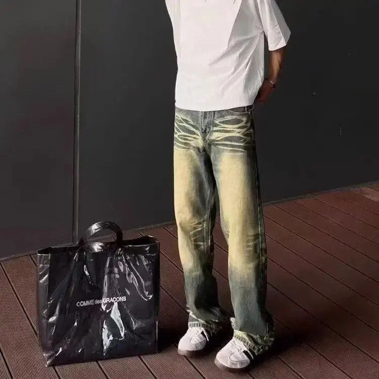 Japanese Brand Retro washed micro flared jeans Size US 32 / EU 48 - 3 Thumbnail
