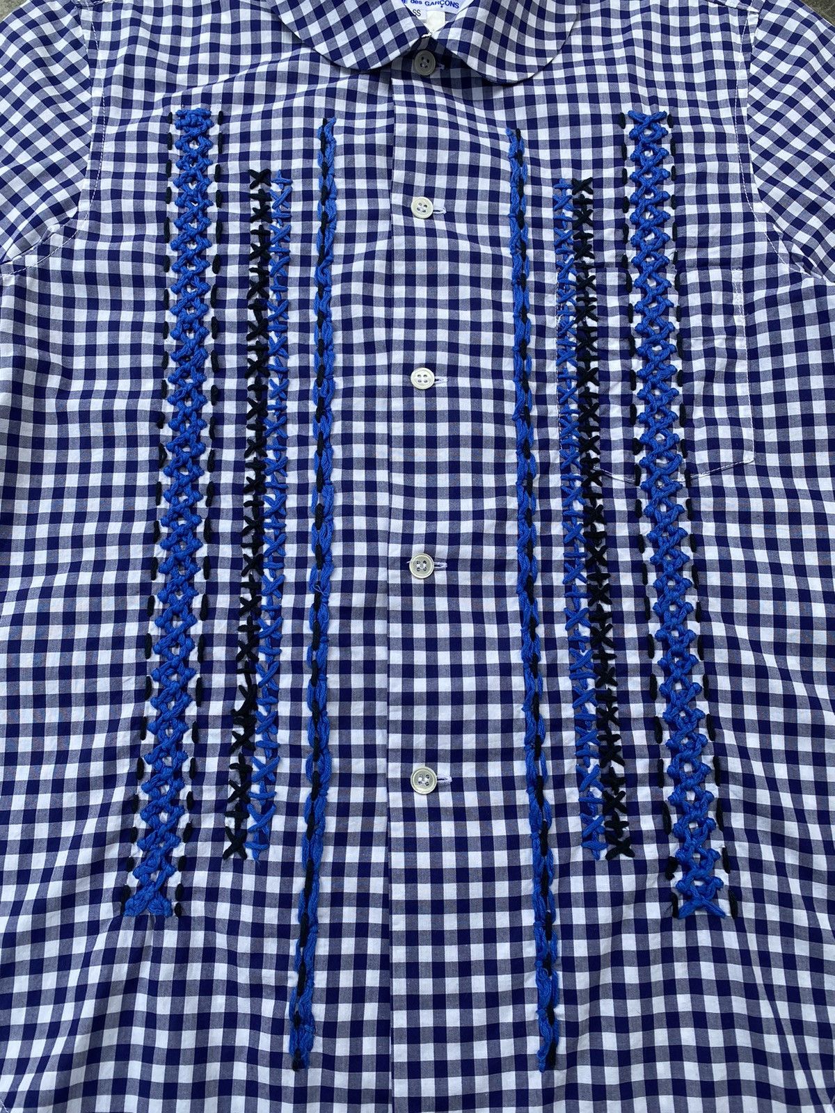 Comme des Garcons Vintage 90s Comme Des Garcons Gingham Rare Button Ups Size S / US 4 / IT 40 - 3 Thumbnail