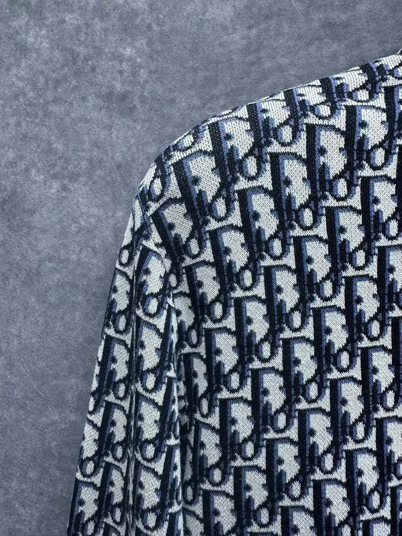 Dior Dior DIOR Cotton Logo Print Long Sleeve Shirt-2507 Size US S / EU 44-46 / 1 - 6 Thumbnail