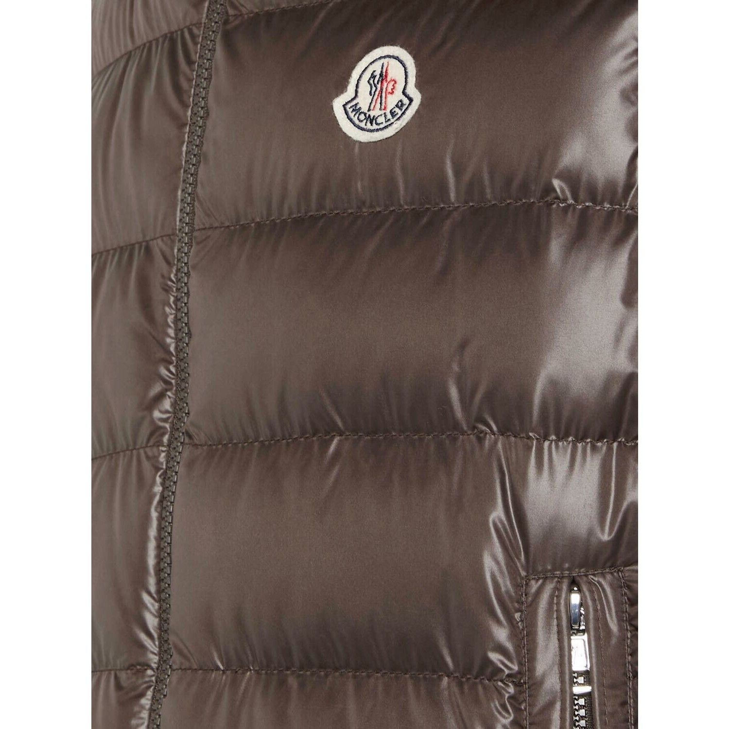MONCLER Barant Men's Brown Down Vest New (Men's size:M;)