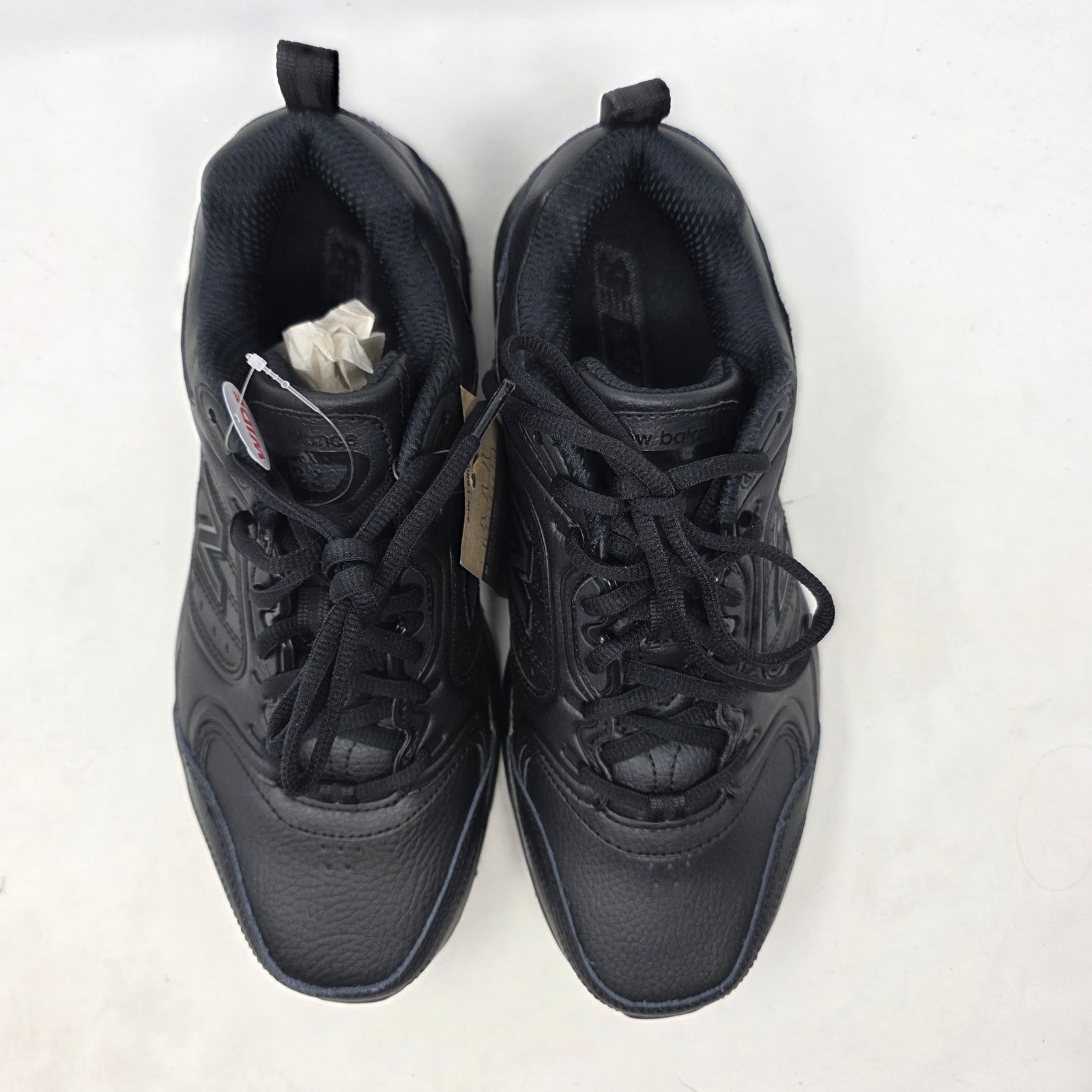 New Balance New Balance 623v3 Mens Black Slip Resistant Leather 92E Wide Size US 9 / EU 42 - 4 Thumbnail