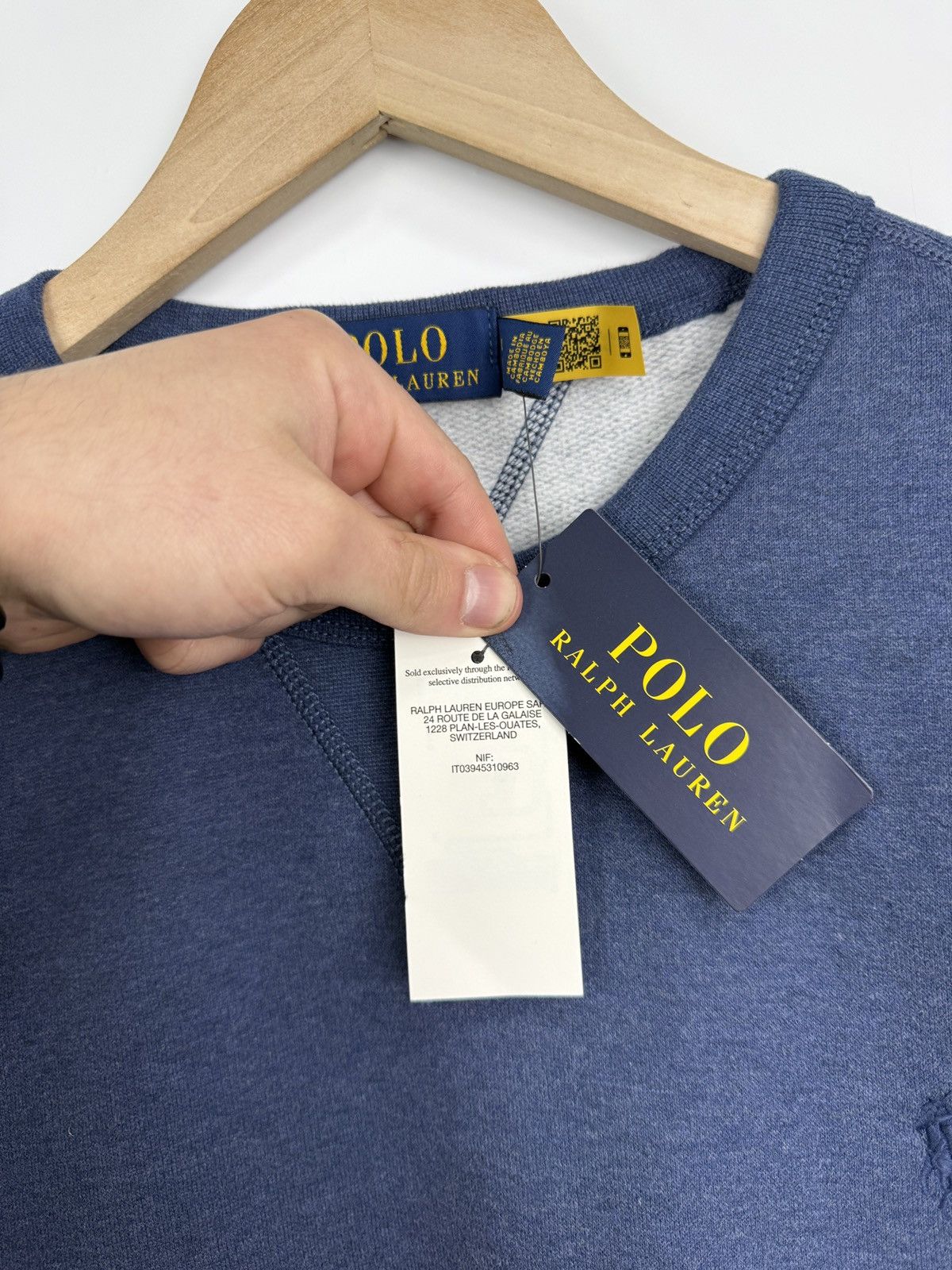 Polo Ralph Lauren 🇺🇸 NWT❗️Polo Ralph Lauren Crewneck Sweatshirt Pullover Rare Size US L / EU 52-54 / 3 - 5 Thumbnail