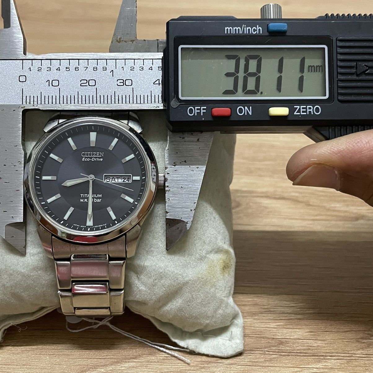 Designer × Seiko × Vintage Citizen Eco-Drive E101-8024650