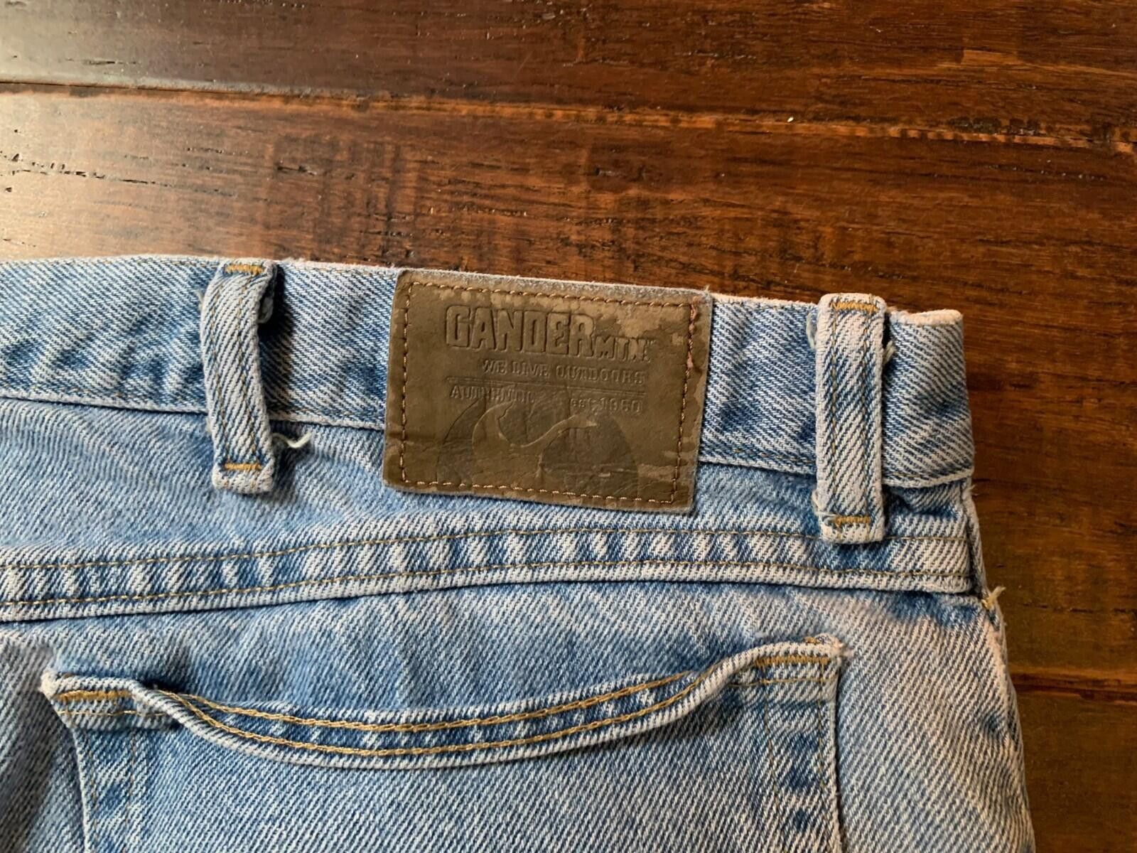 Other Gander Mountain Men's 44 x 30 Blue Jeans Work Denim Size US 44 / EU 60 - 4 Thumbnail