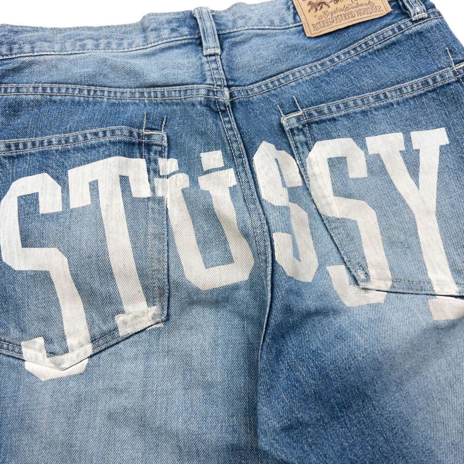 Stussy Vintage Stussy Denim Shorts Size W31 Size US 31 - 5 Thumbnail