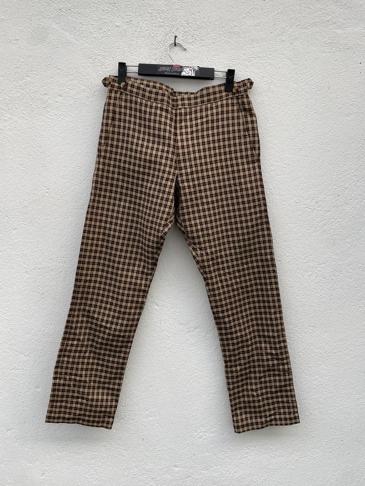 Vintage Comme Des Garcons Homme Plus Checked Pants