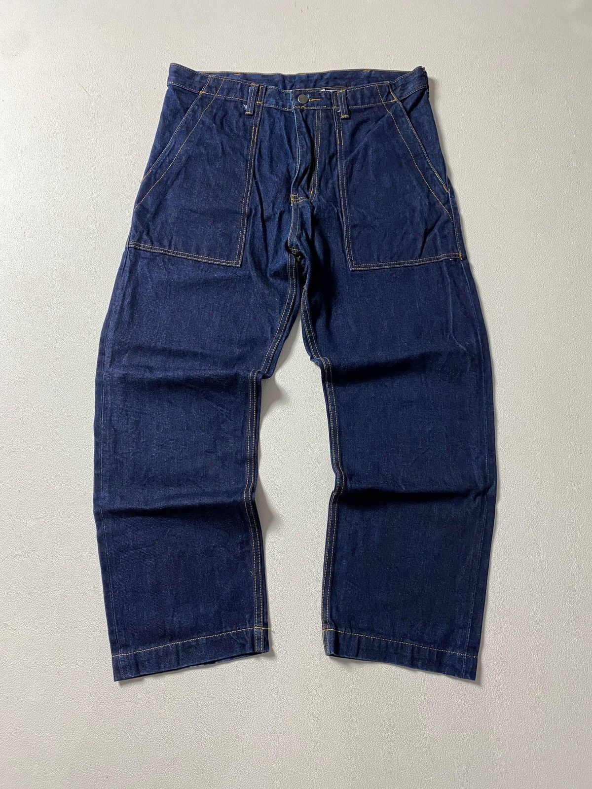 Japanese Brand Fatigue Jeans XTONZ Size US 33 - 5 Thumbnail