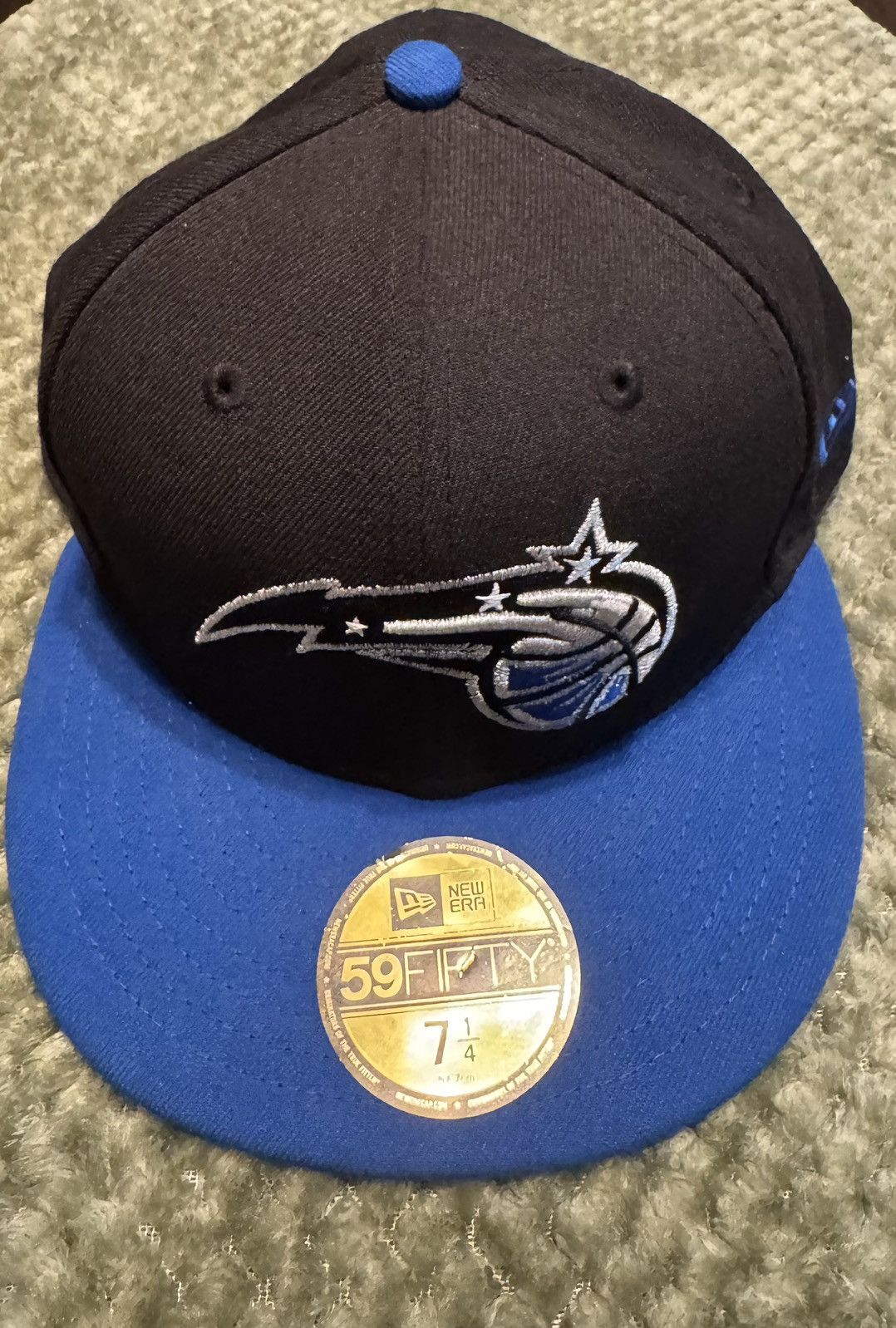 New Era New Era Orlando Magic Official Team Color 2Tone 59FIFTY Size 46 - 1 Thumbnail