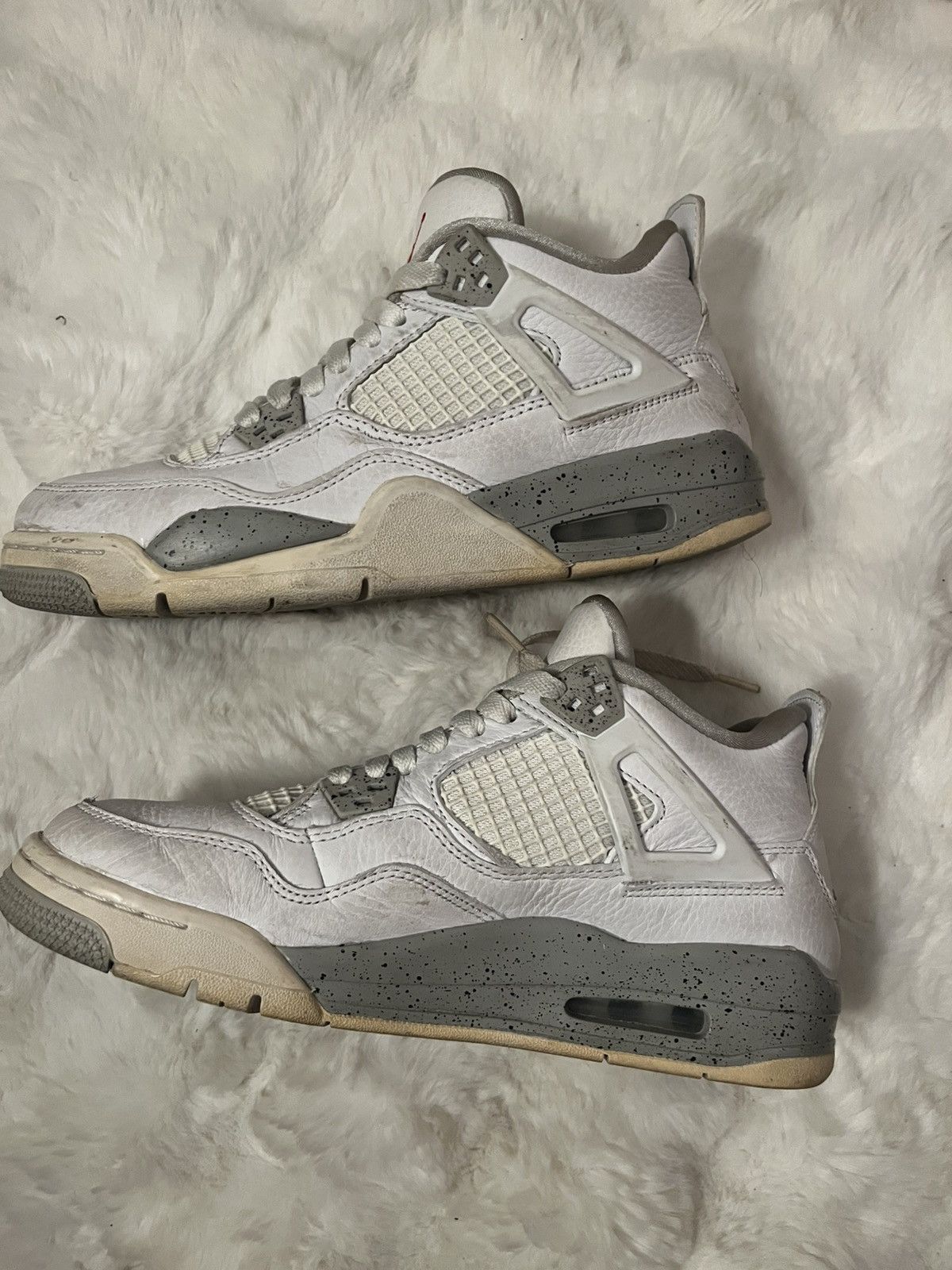 Jordan Brand white oreo jordan 4 Size US 7 / IT 37 - 1 Thumbnail