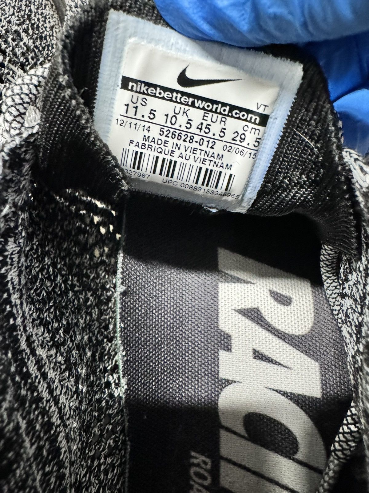 Nike Nike Flyknit Racer Oreo 2 Size US 11.5 / EU 44-45 - 13 Thumbnail