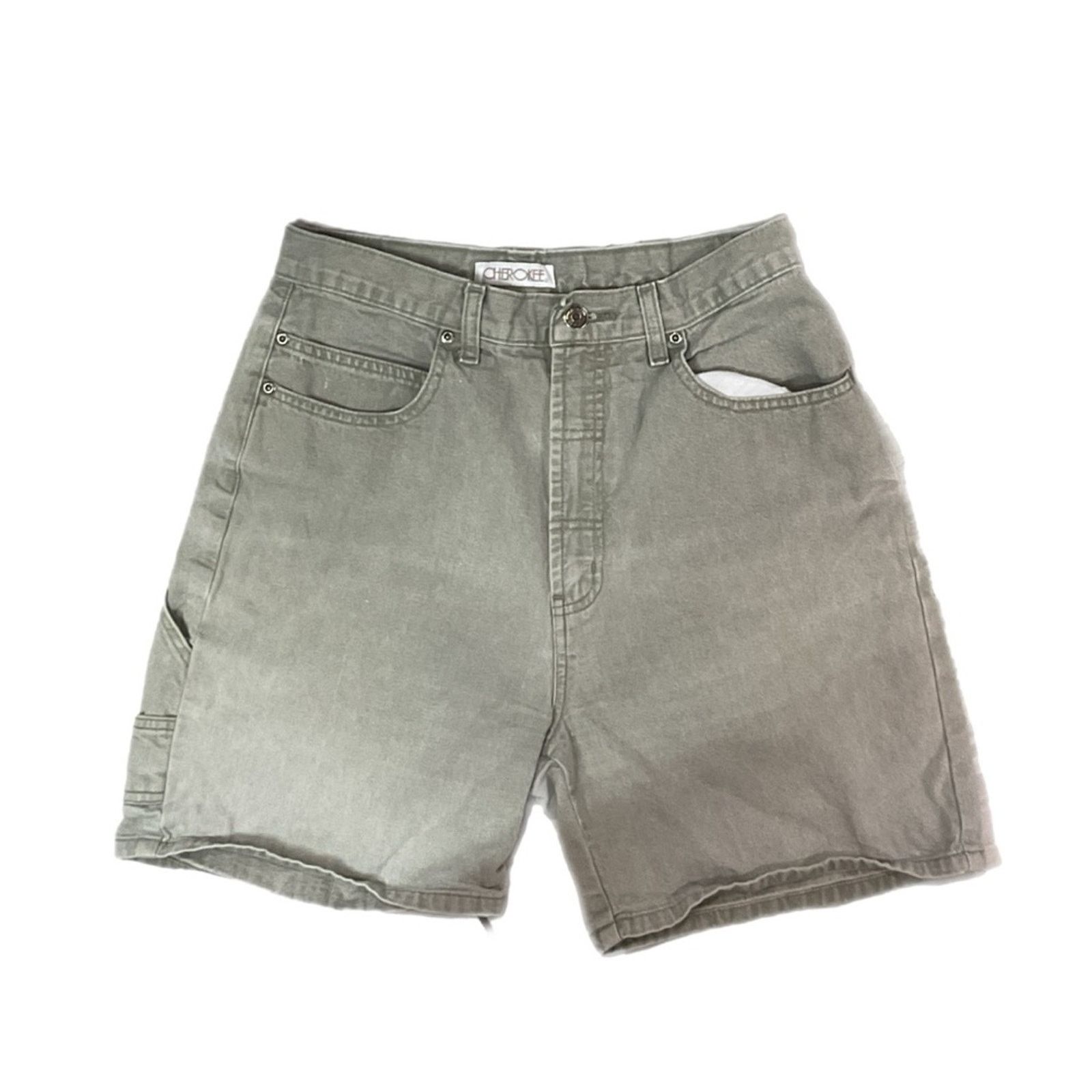 Cherokee Cherokee green Denim Shorts Size 30" / US 8 / IT 44 - 1 Thumbnail